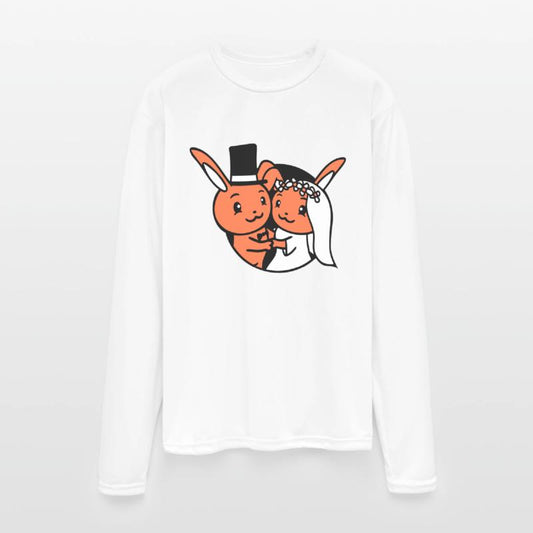 2 Rabbits Wedding Marriage Groom Bride Two Engaged