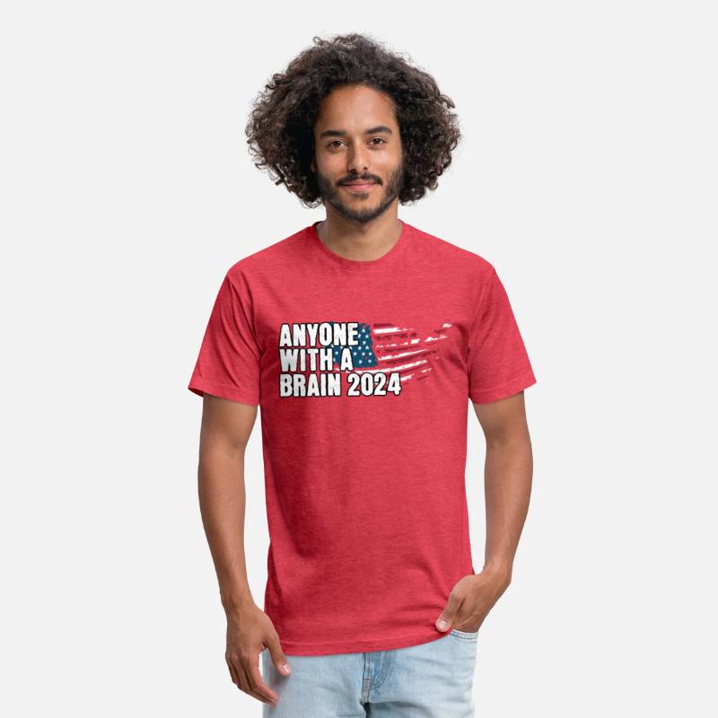 2024 Brain Vote Democracy Anti-Trump Tee