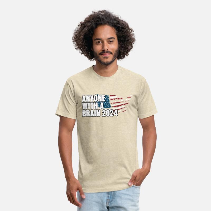 2024 Brain Vote Democracy Anti-Trump Tee