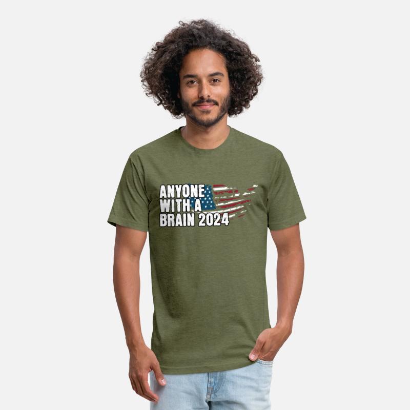 2024 Brain Vote Democracy Anti-Trump Tee