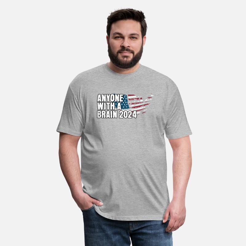 2024 Brain Vote Democracy Anti-Trump Tee