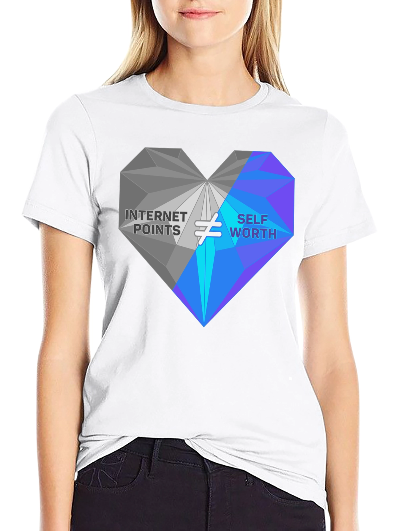 Internet Points != Self Worth T-Shirt