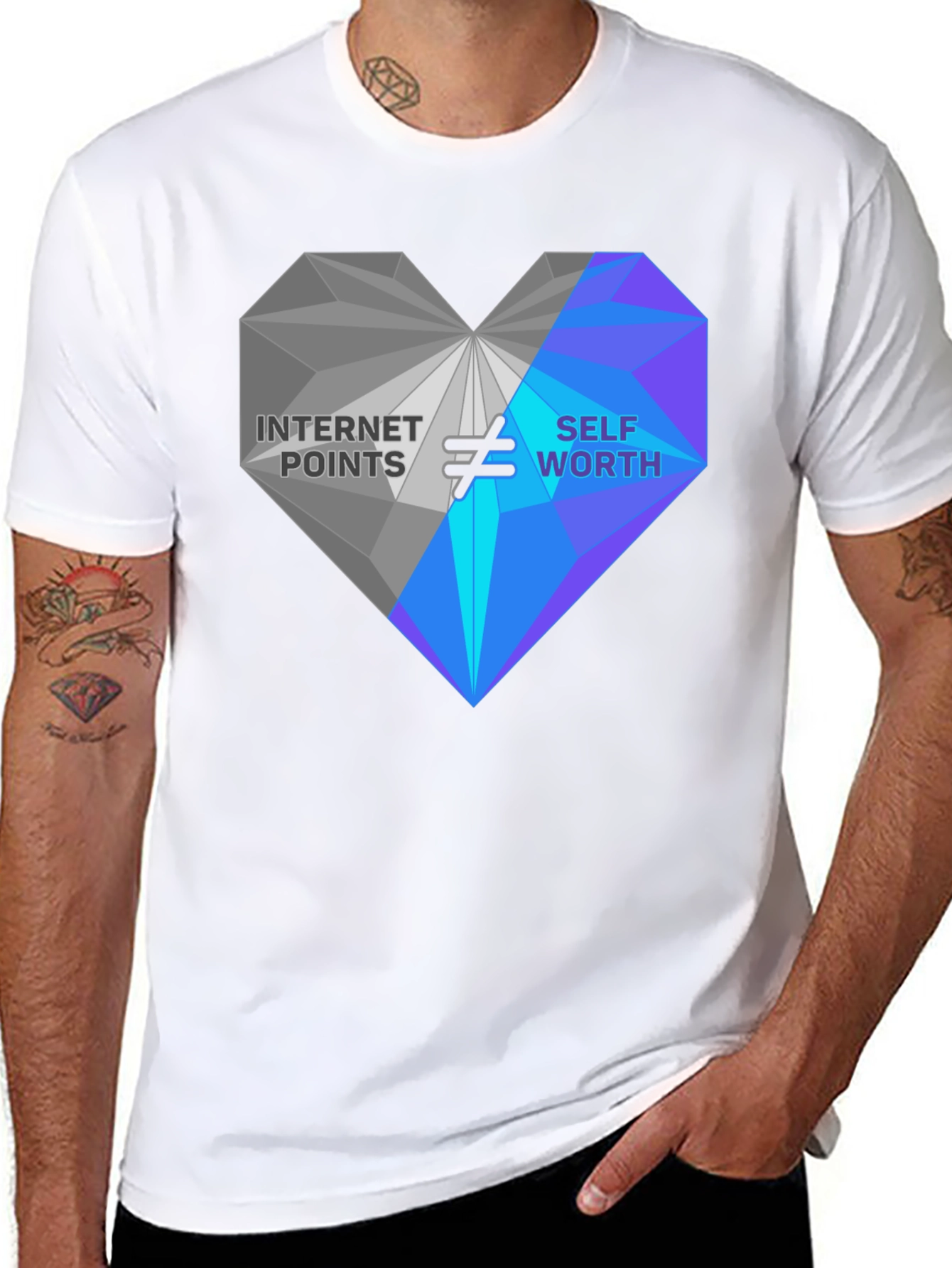 Internet Points != Self Worth T-Shirt