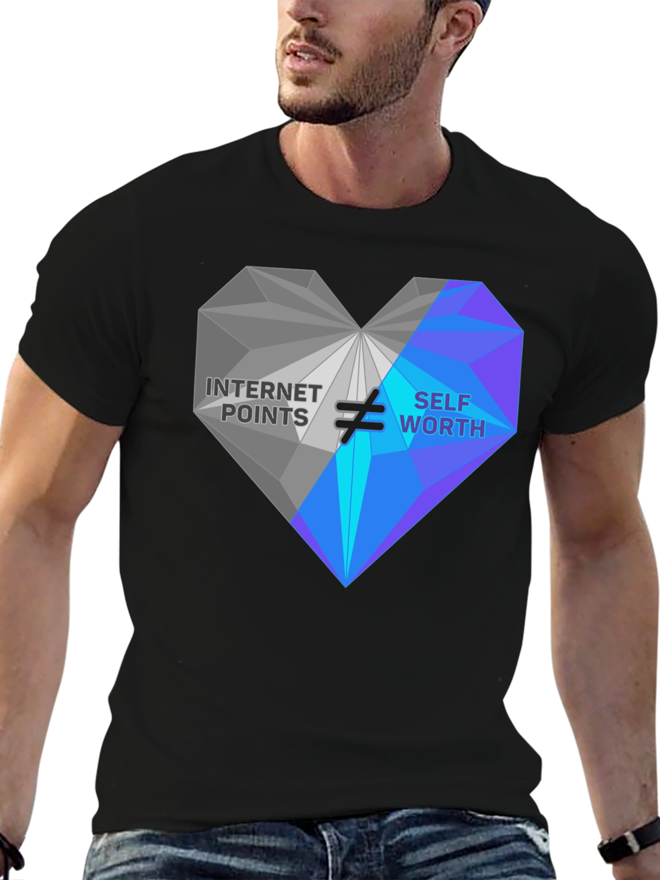 Internet Points != Self Worth T-Shirt