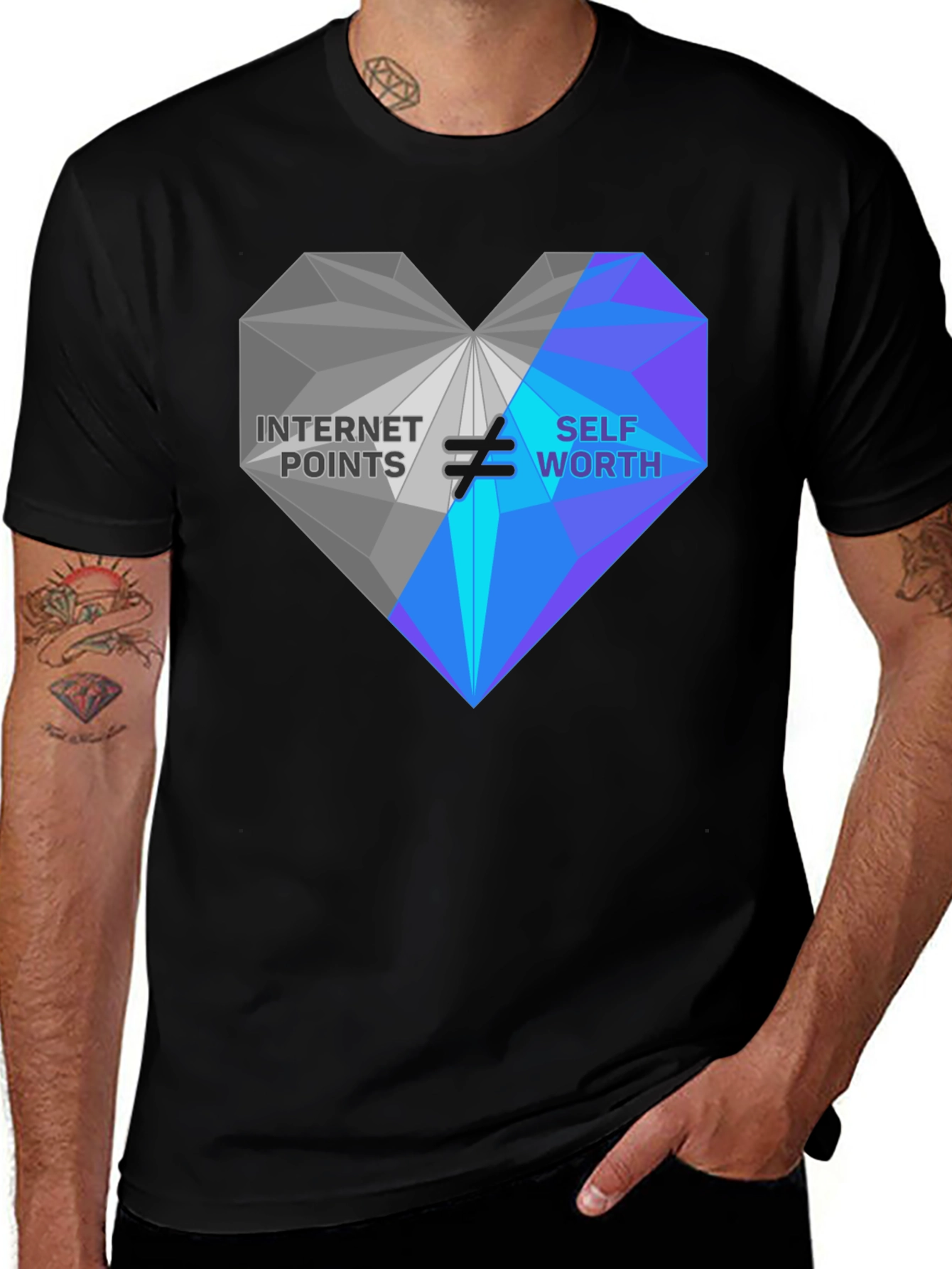 Internet Points != Self Worth T-Shirt