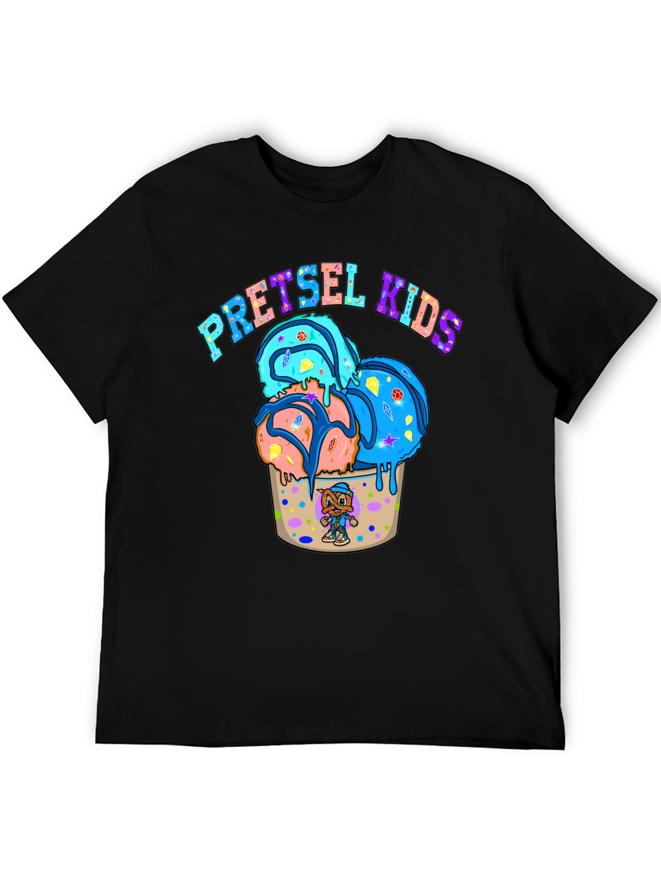 Pretsel Kids Ice Cream Graphic Tee