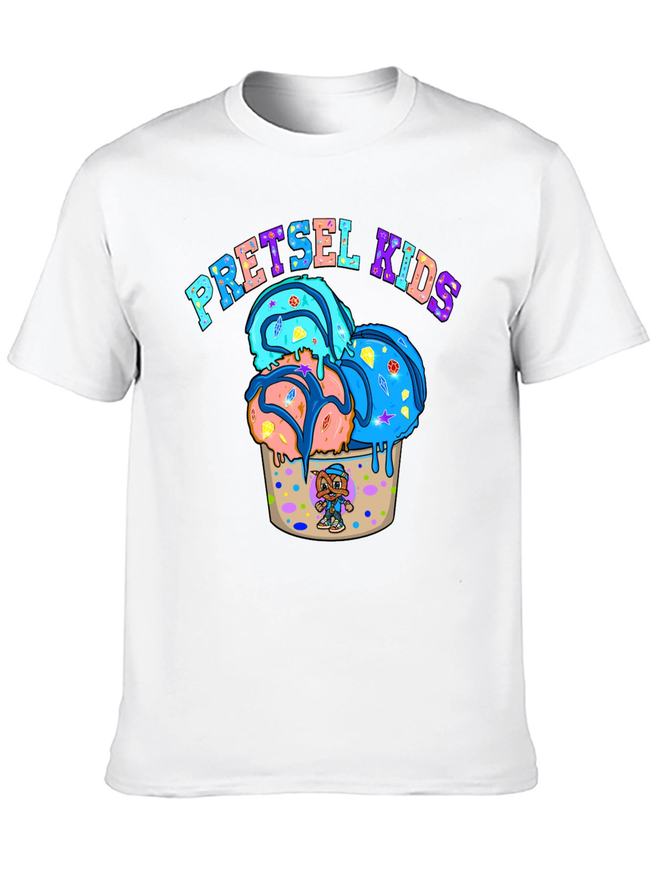 Pretsel Kids Ice Cream Graphic Tee