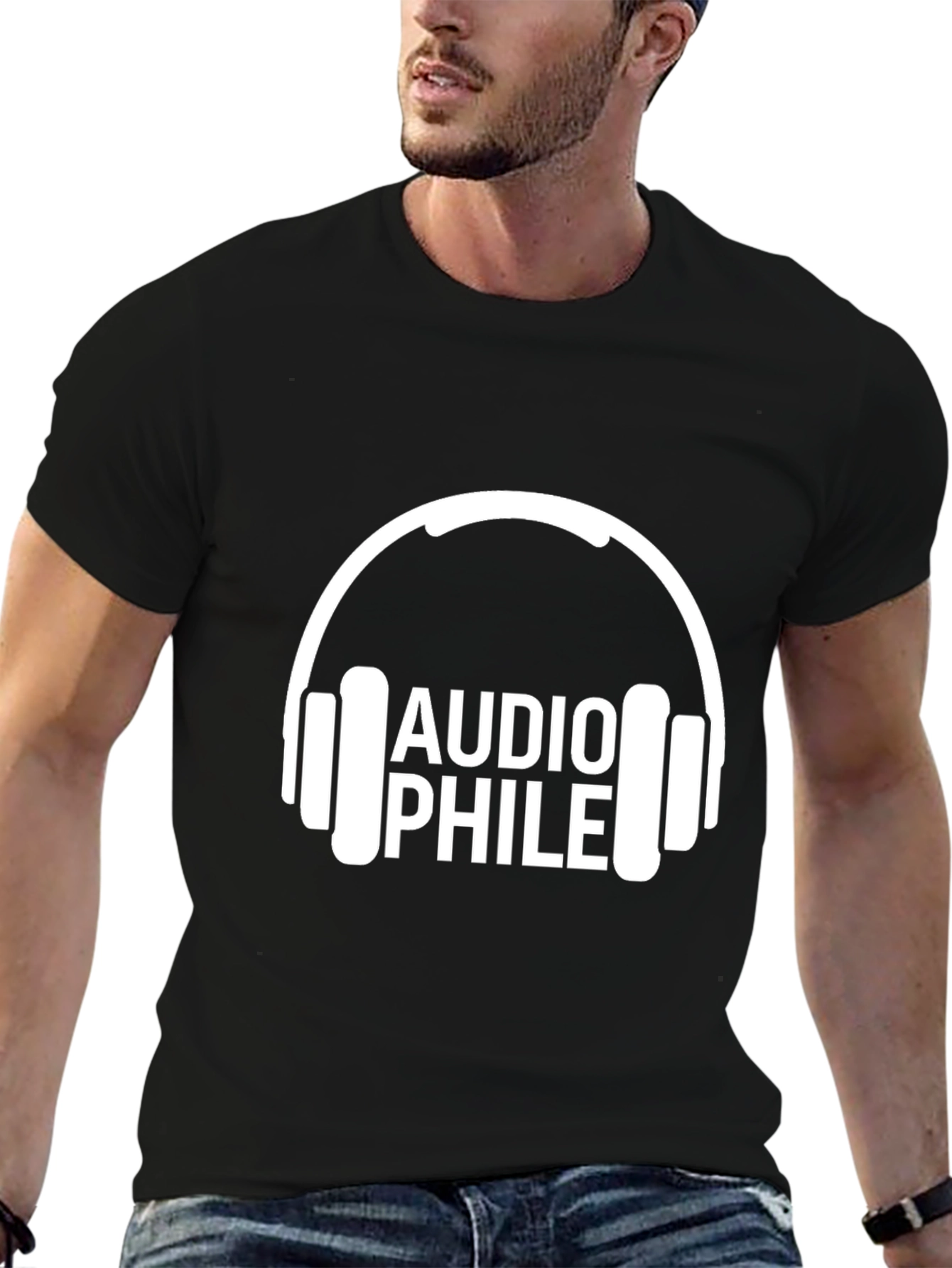 Audiofile T-Shirt - Headphone Graphic Tee