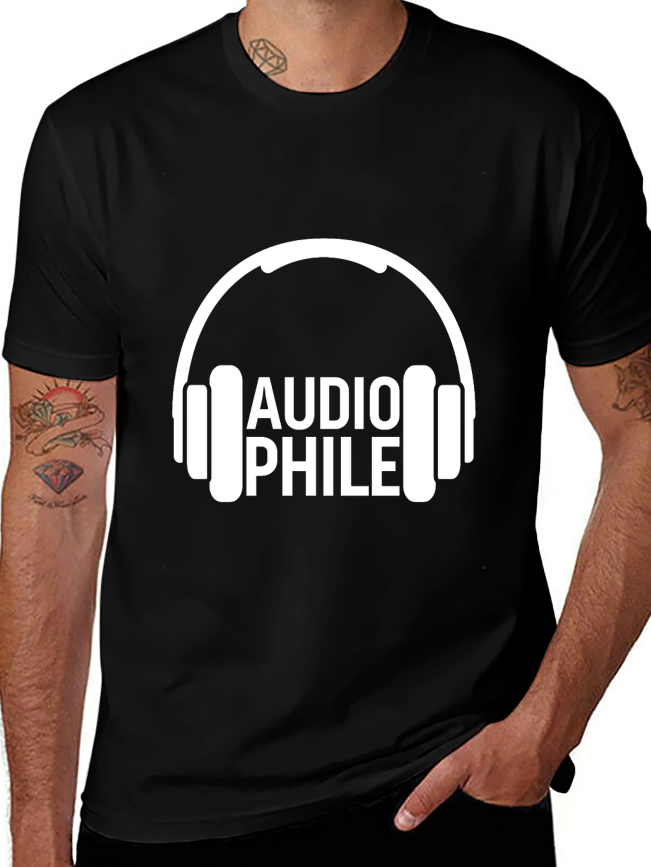 Audiofile T-Shirt - Headphone Graphic Tee