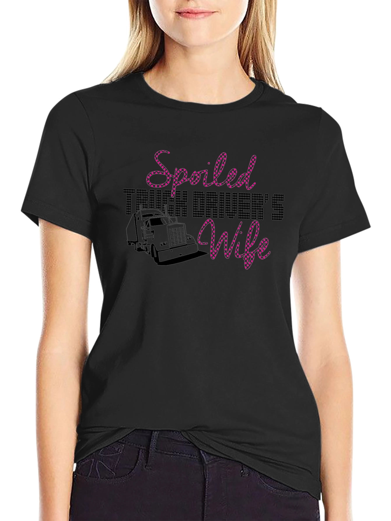 Spoiled Truck Drivers Wife T-Shirt