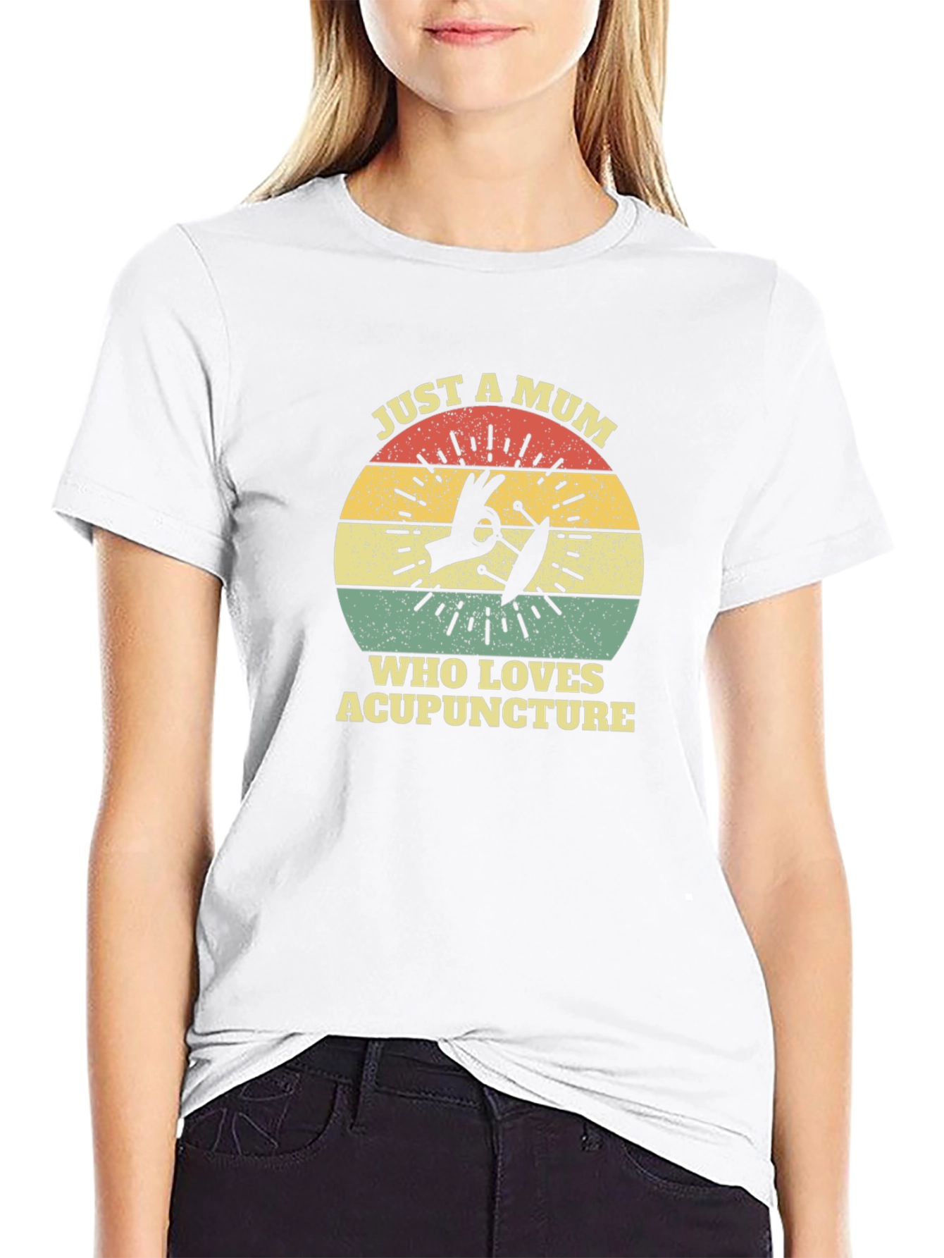 Just a Mum Who Loves Acupuncture T-Shirt