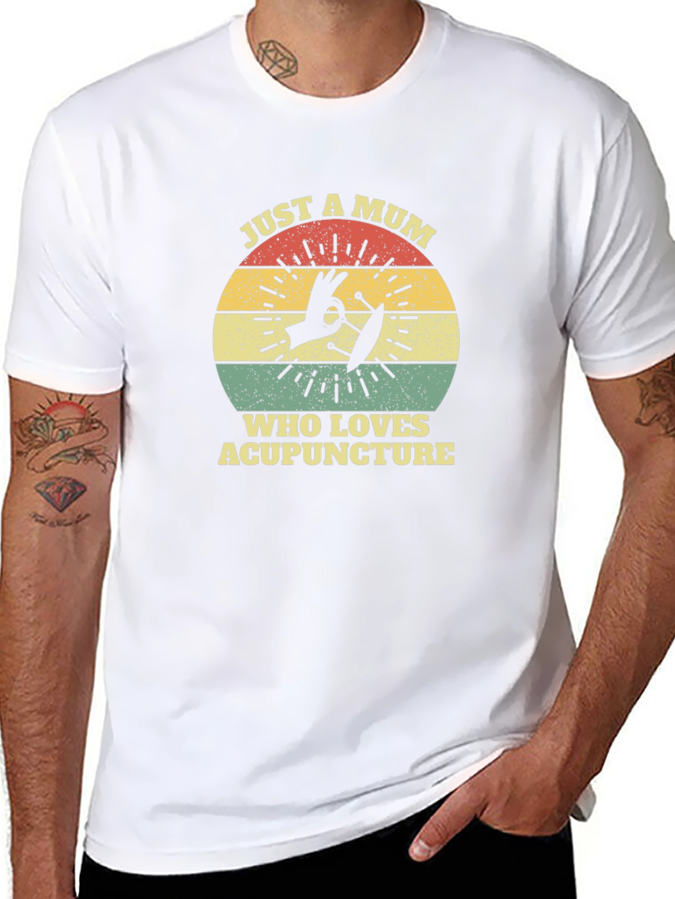 Just a Mum Who Loves Acupuncture T-Shirt