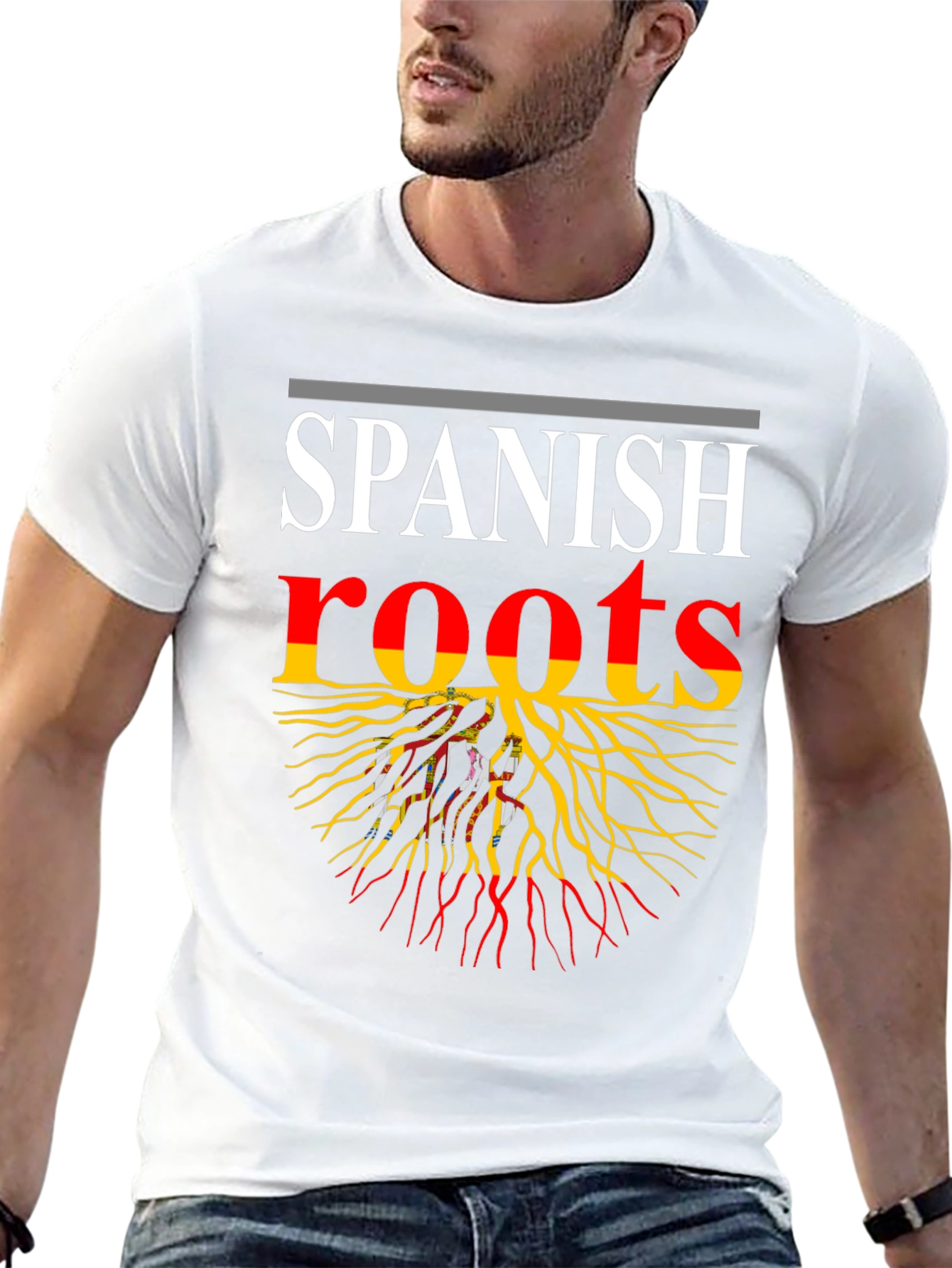 Spanish Roots Graphic Tee - Black
