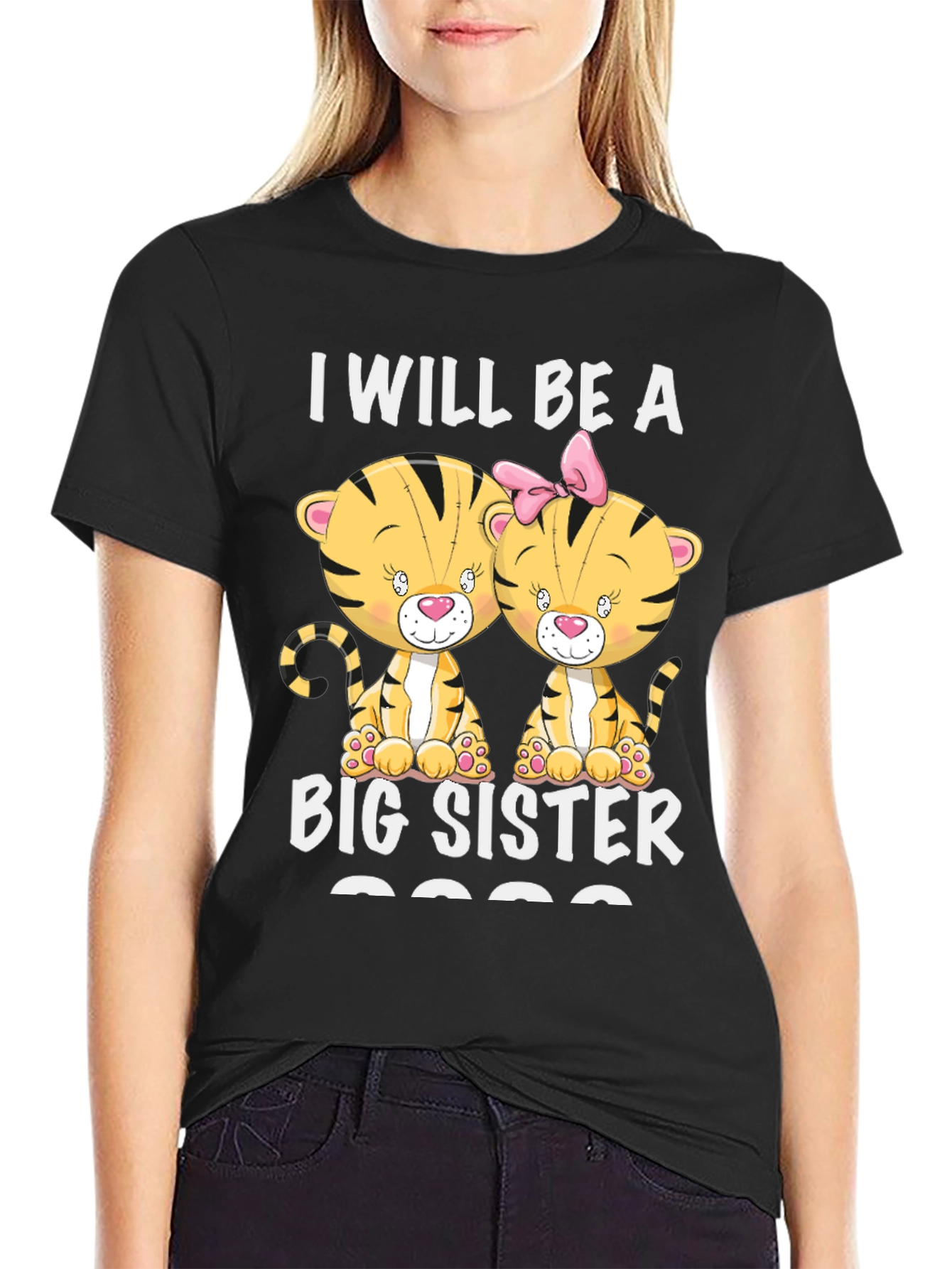 I Will Be A Big Sister Tee