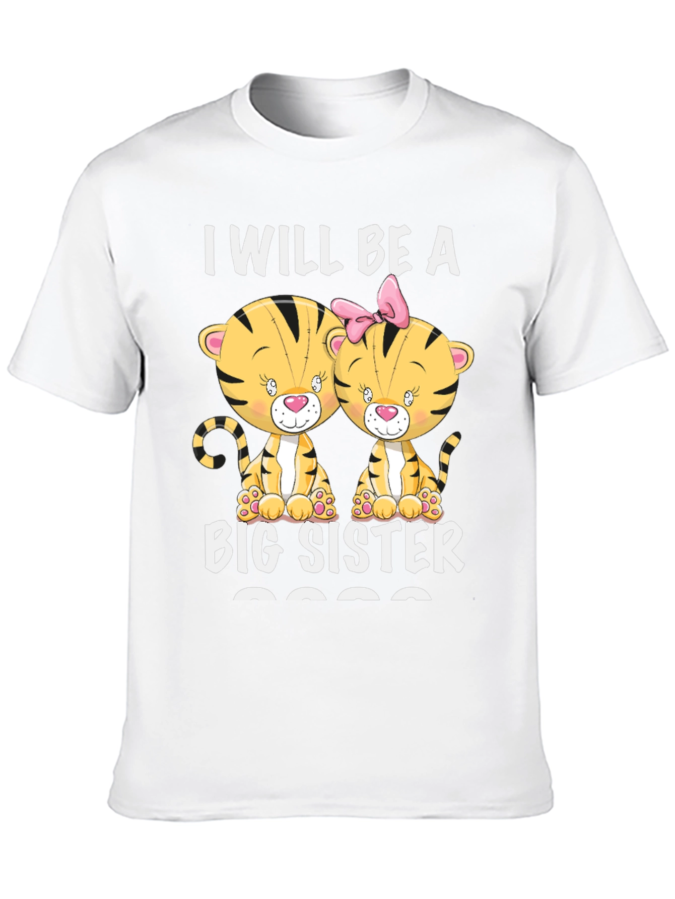 I Will Be A Big Sister Tee