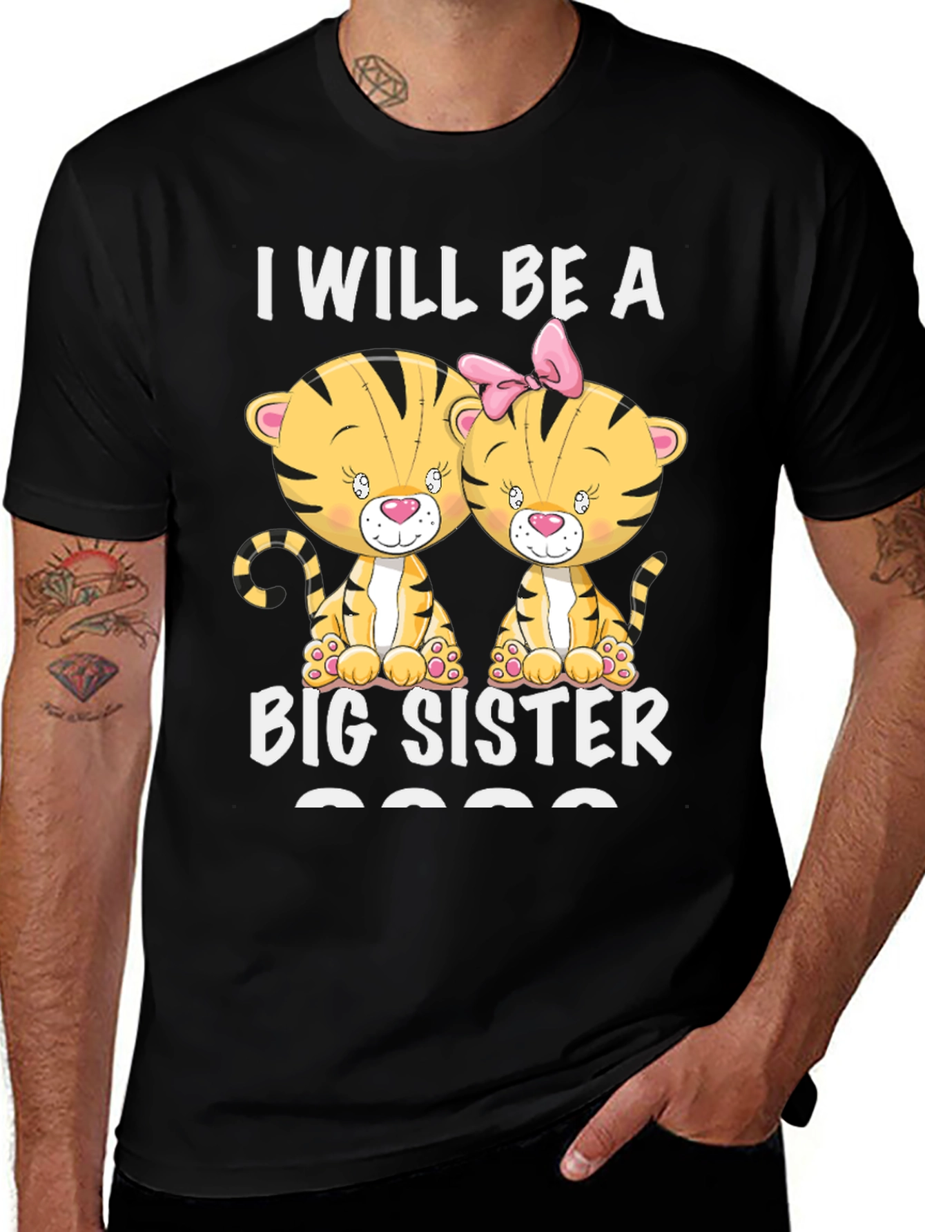 I Will Be A Big Sister Tee