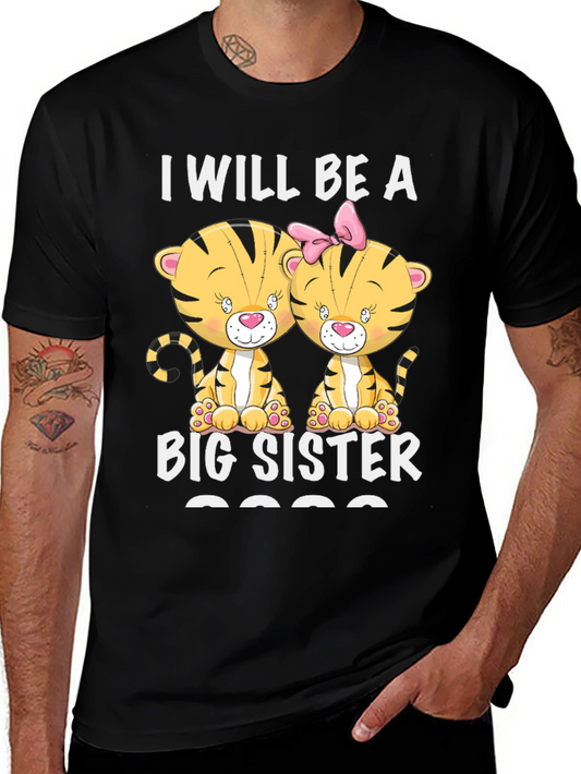 I Will Be A Big Sister Tee