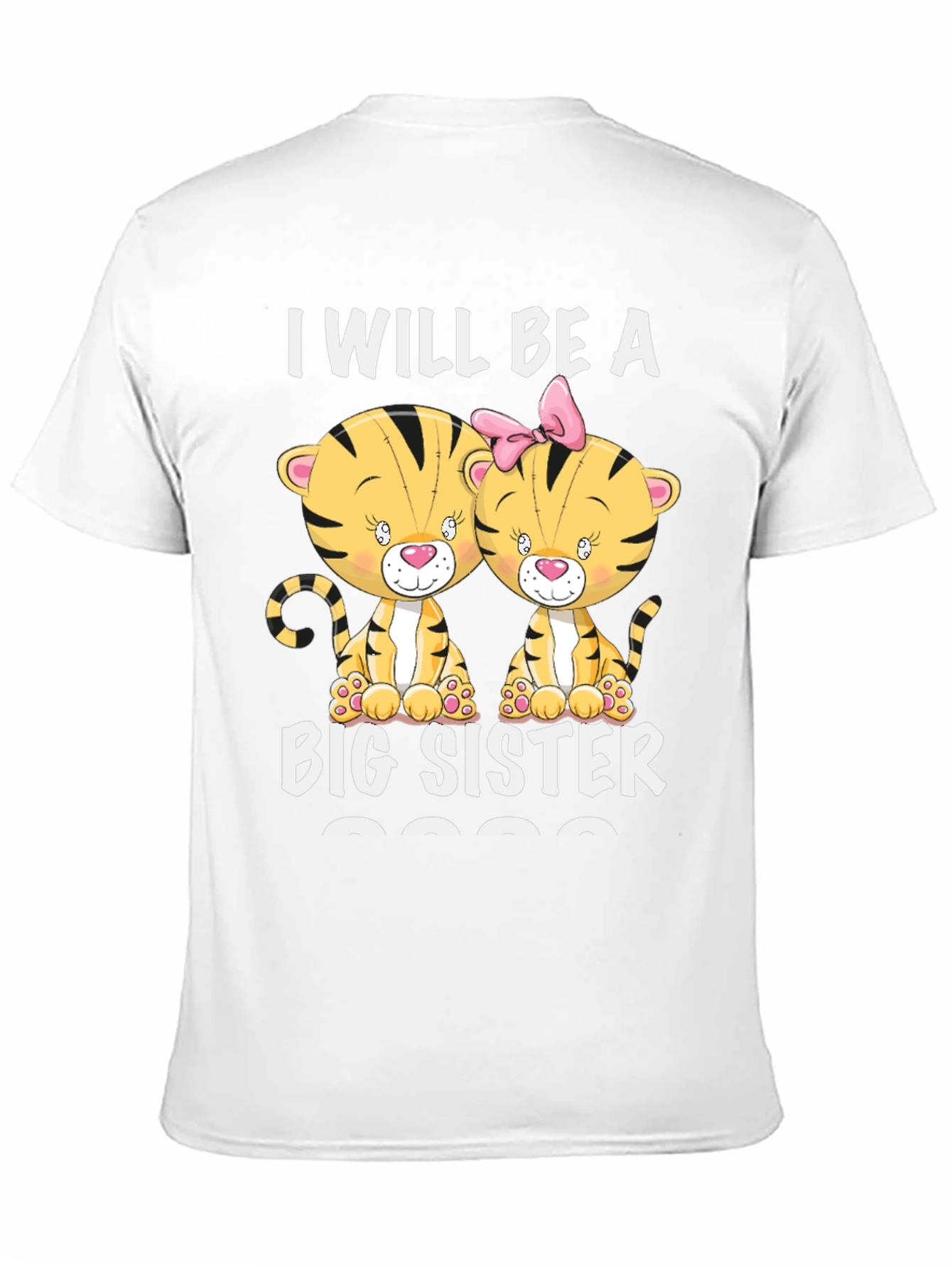 I Will Be A Big Sister Tee