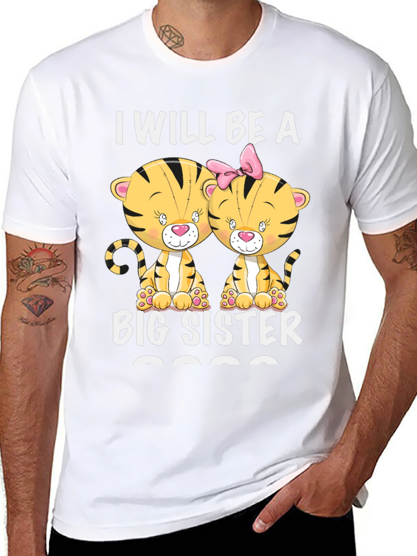 I Will Be A Big Sister Tee