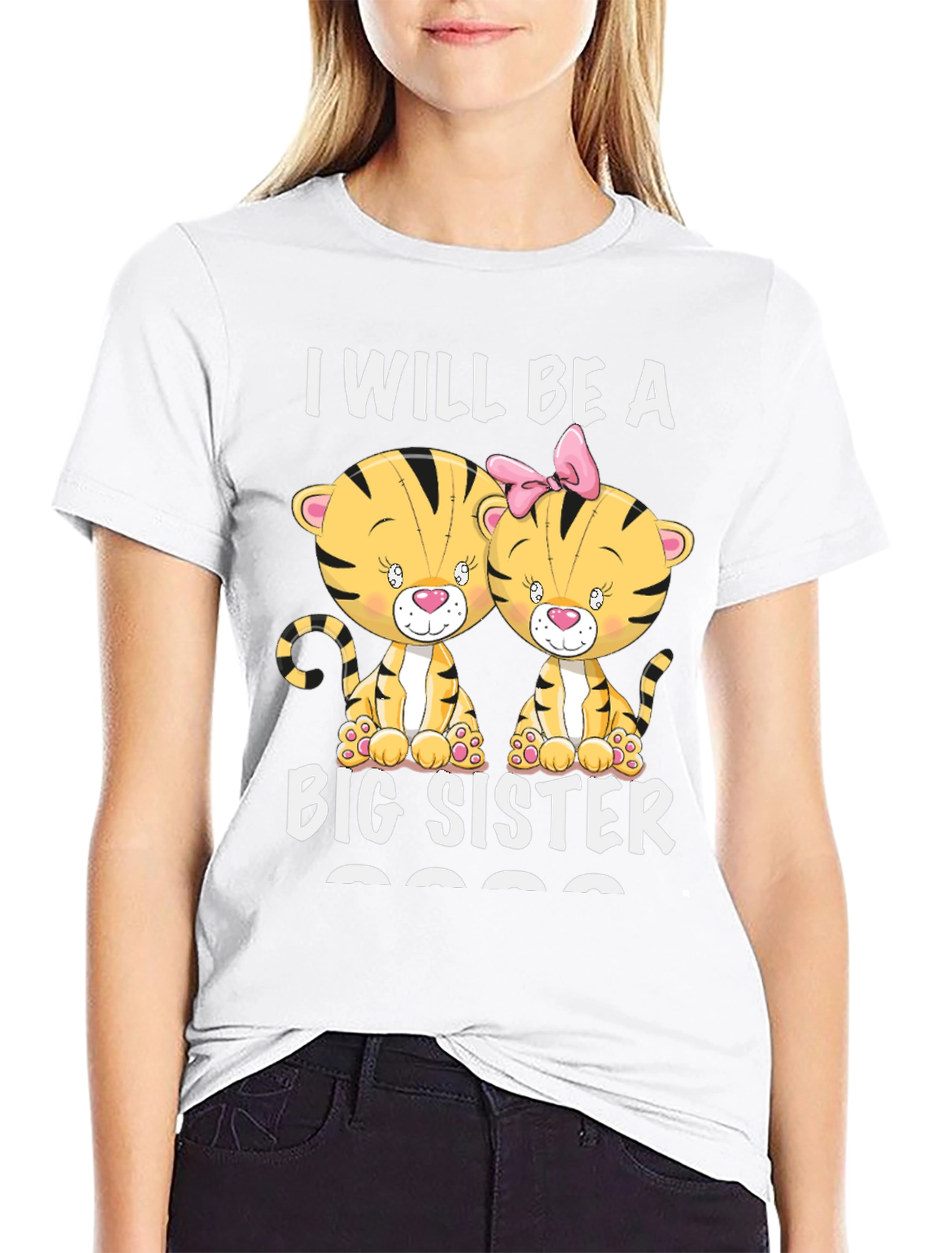 I Will Be A Big Sister Tee