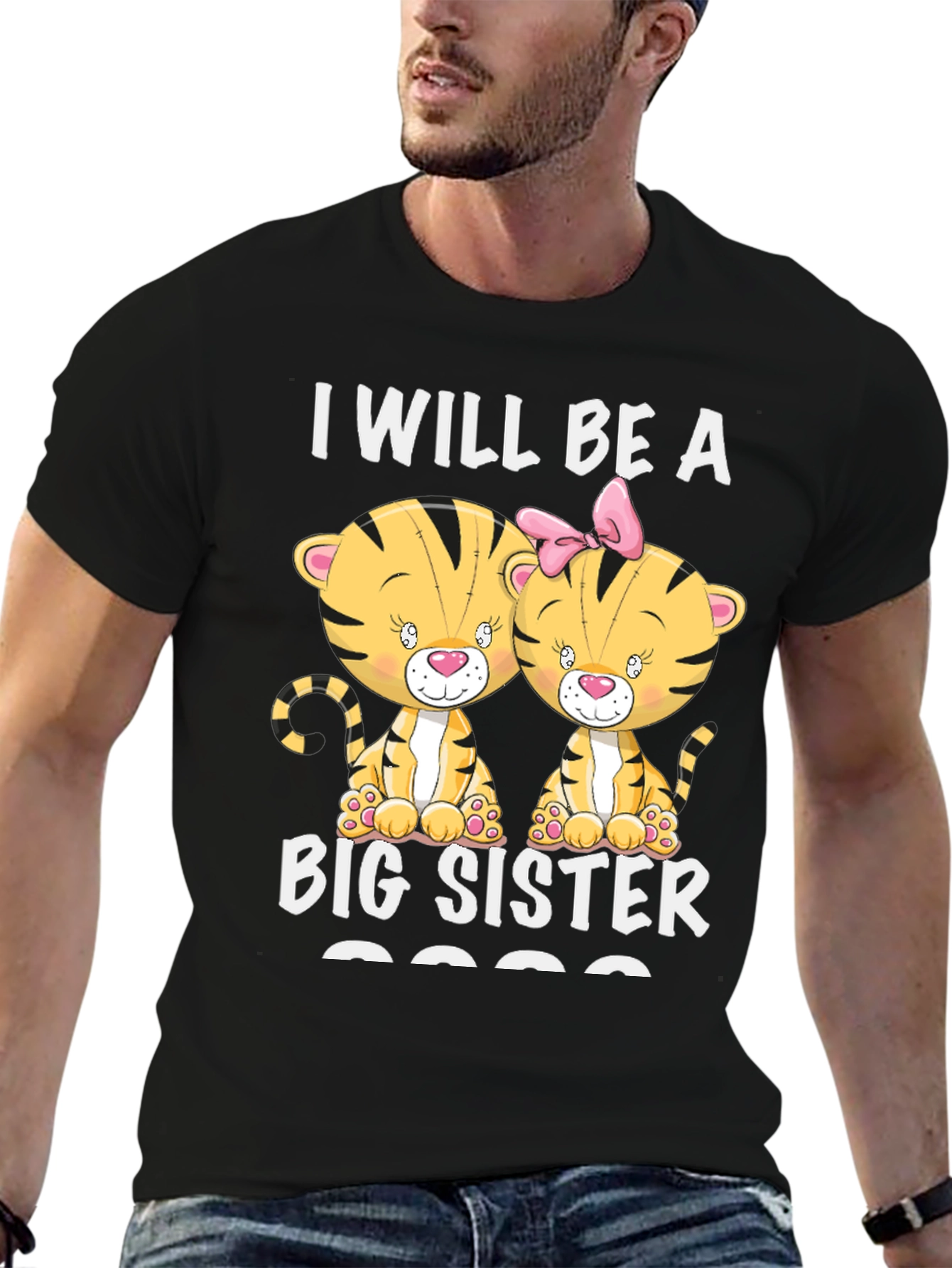 I Will Be A Big Sister Tee