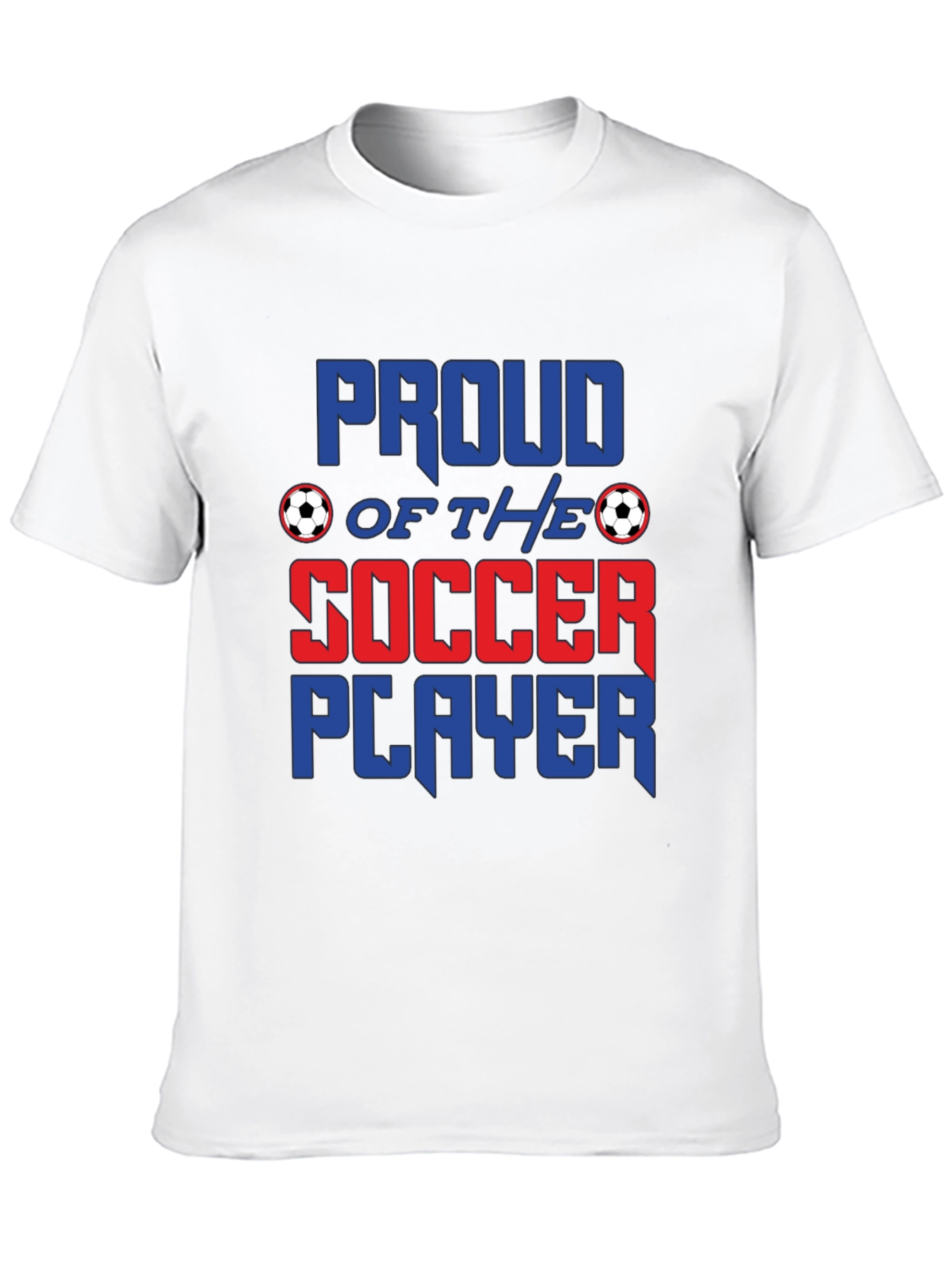 Proud Soccer Player T-Shirt - Stylish & Comfortable