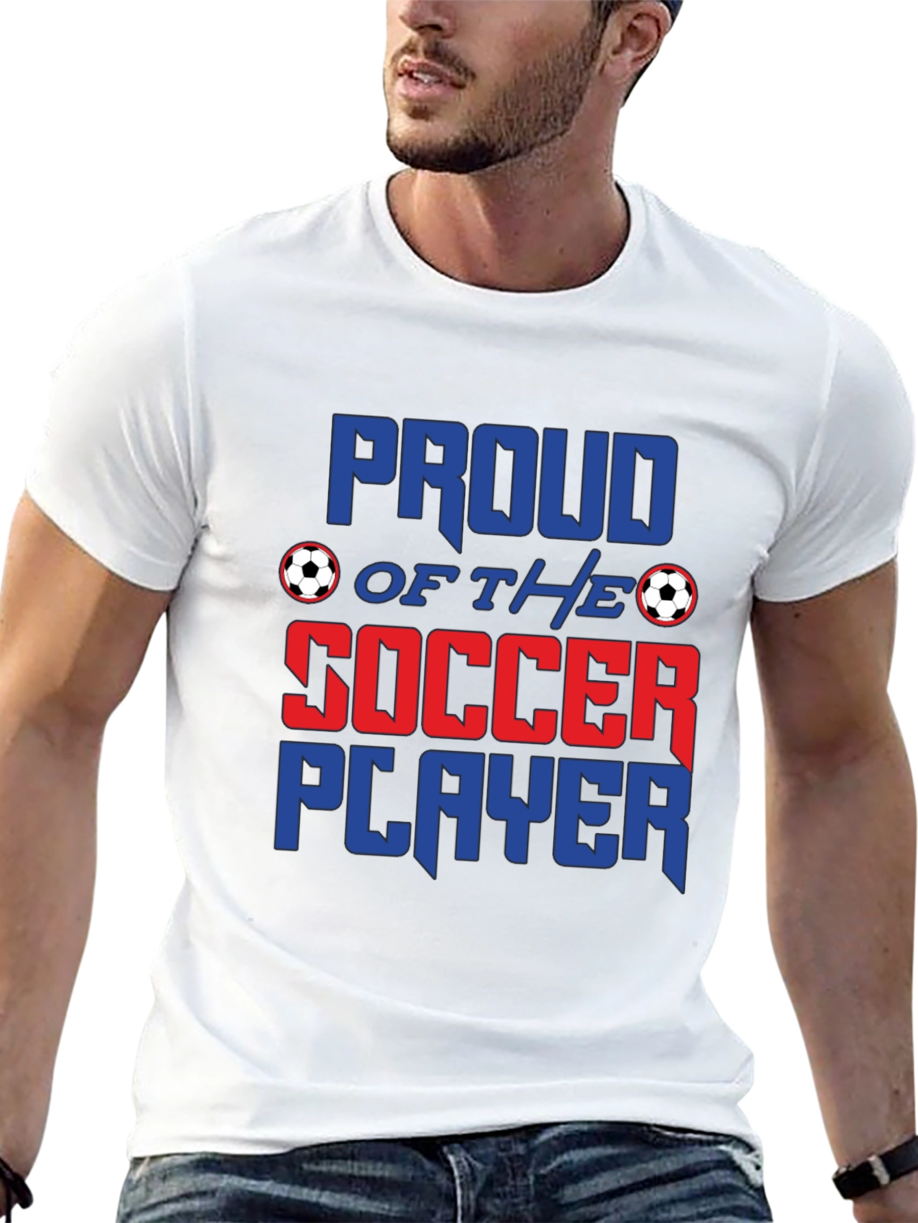 Proud Soccer Player T-Shirt - Stylish & Comfortable