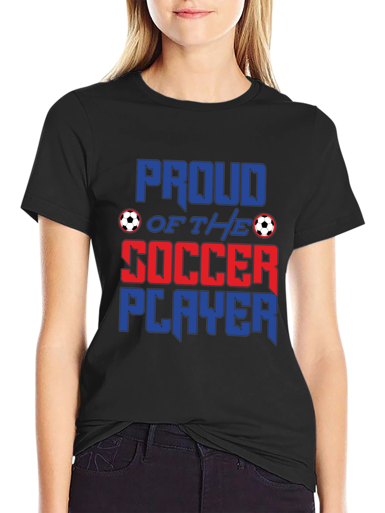 Proud Soccer Player T-Shirt - Stylish & Comfortable