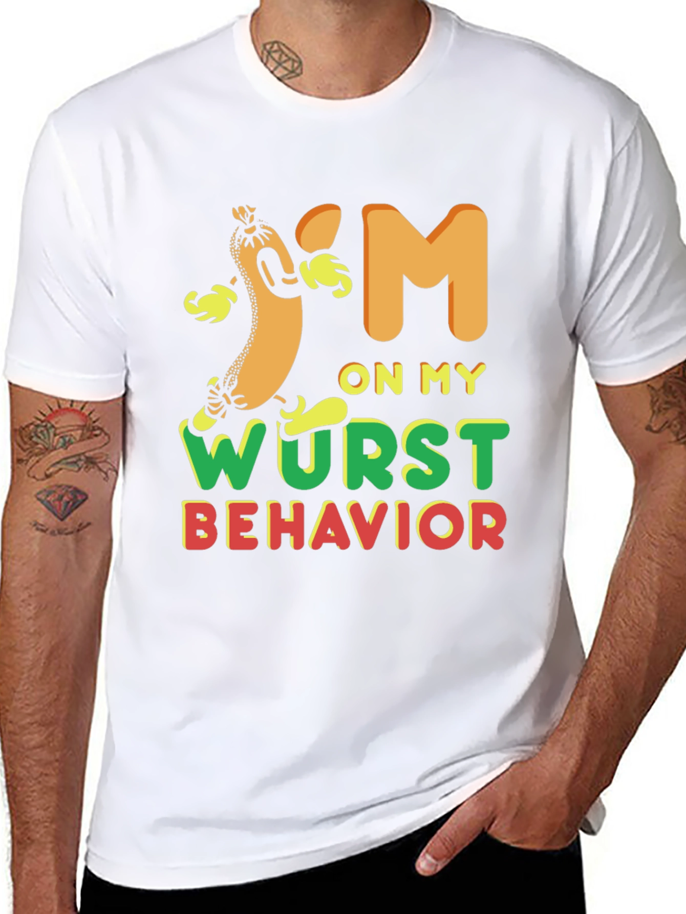 Wurst Behavior Funny Graphic Tee