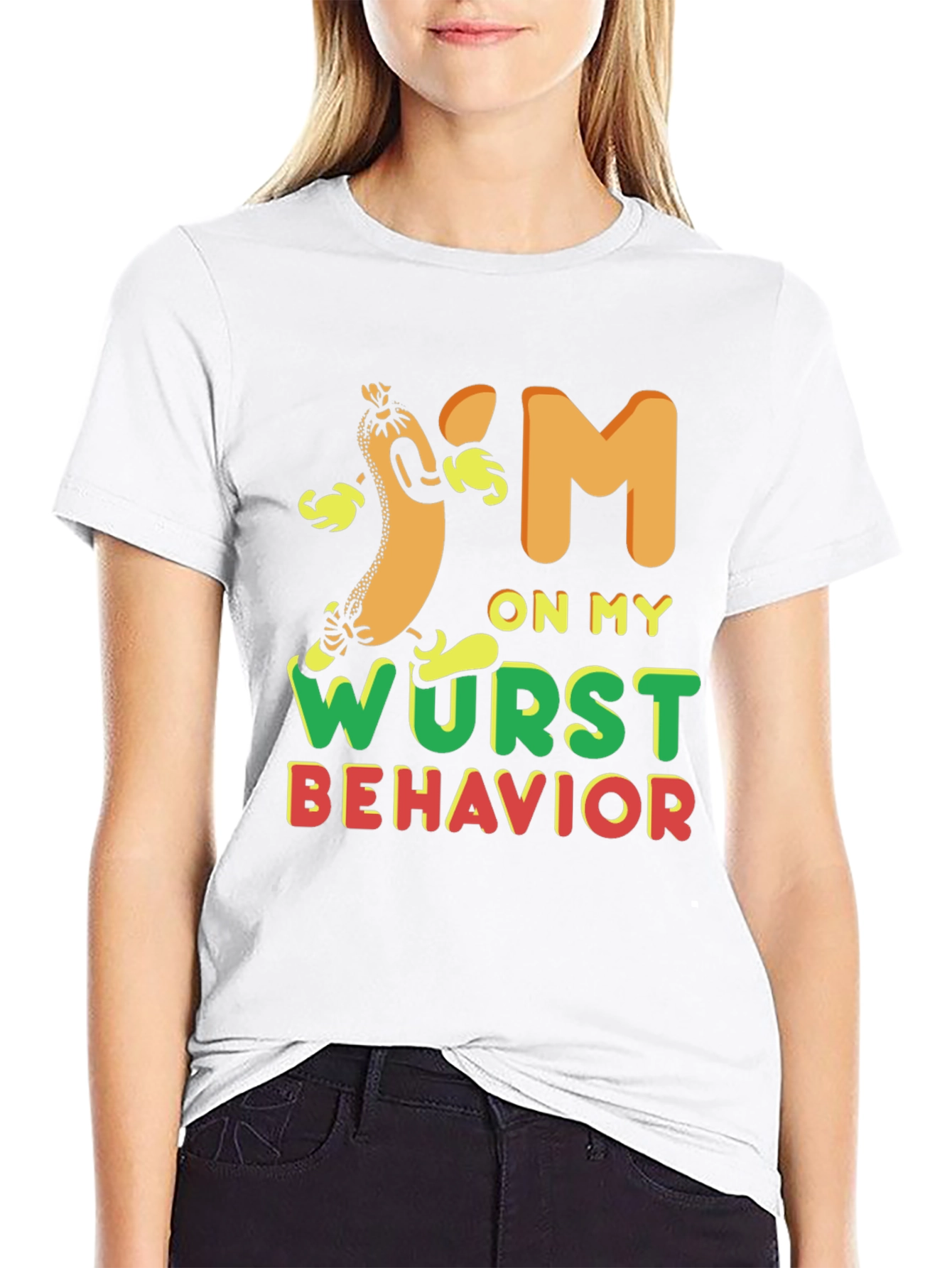 Wurst Behavior Funny Graphic Tee