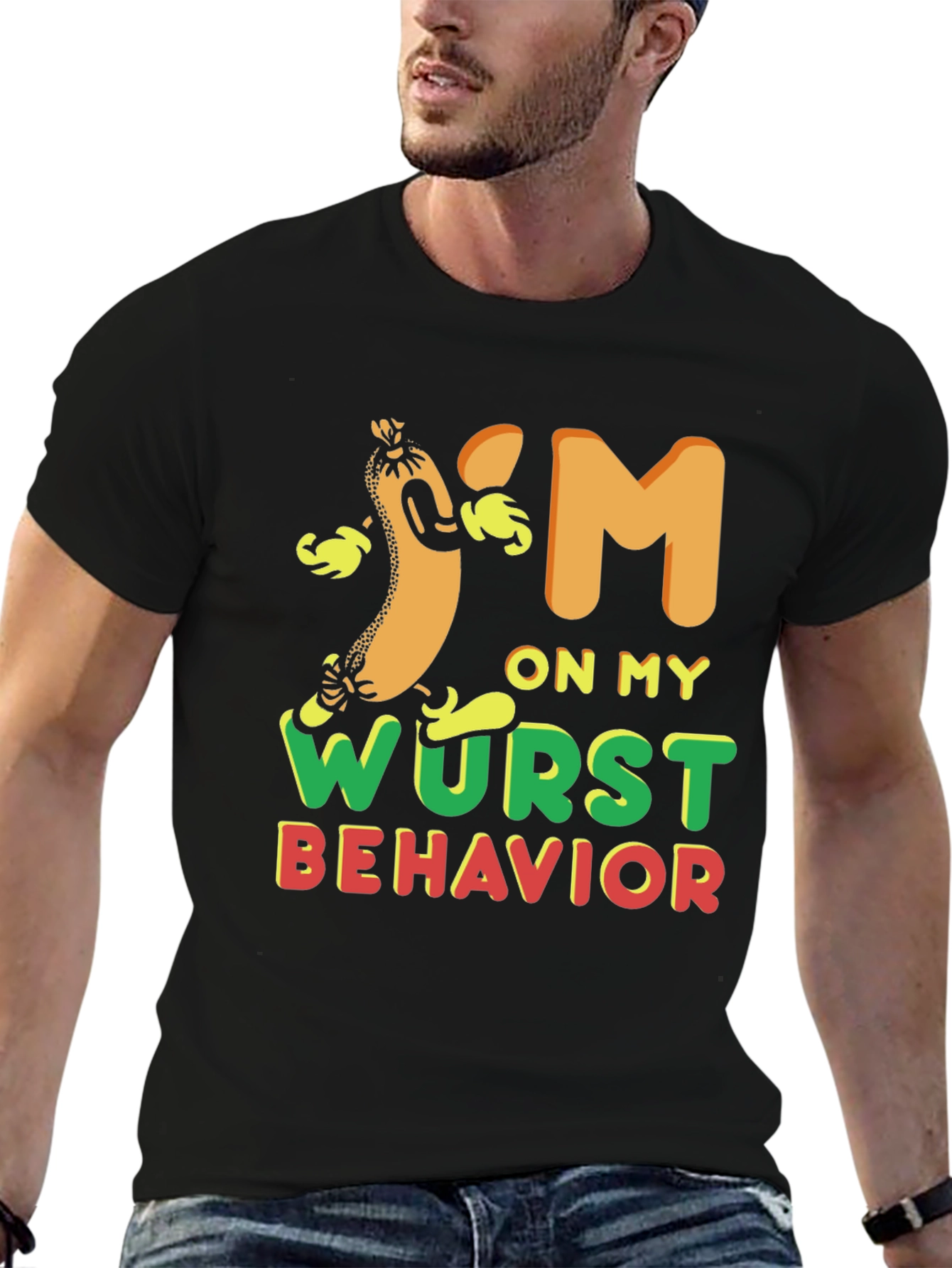 Wurst Behavior Funny Graphic Tee