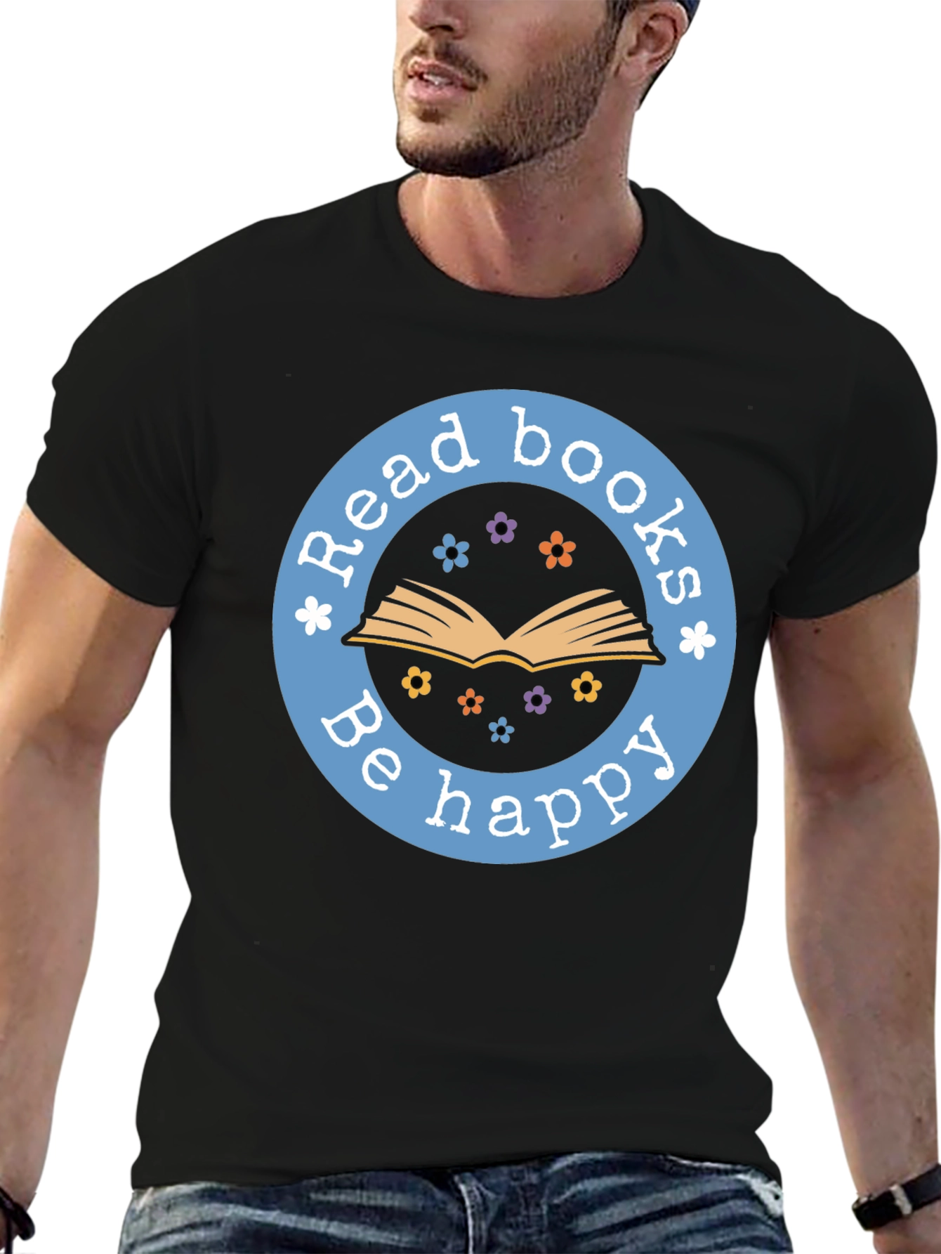 Read Books Be Happy T-Shirt