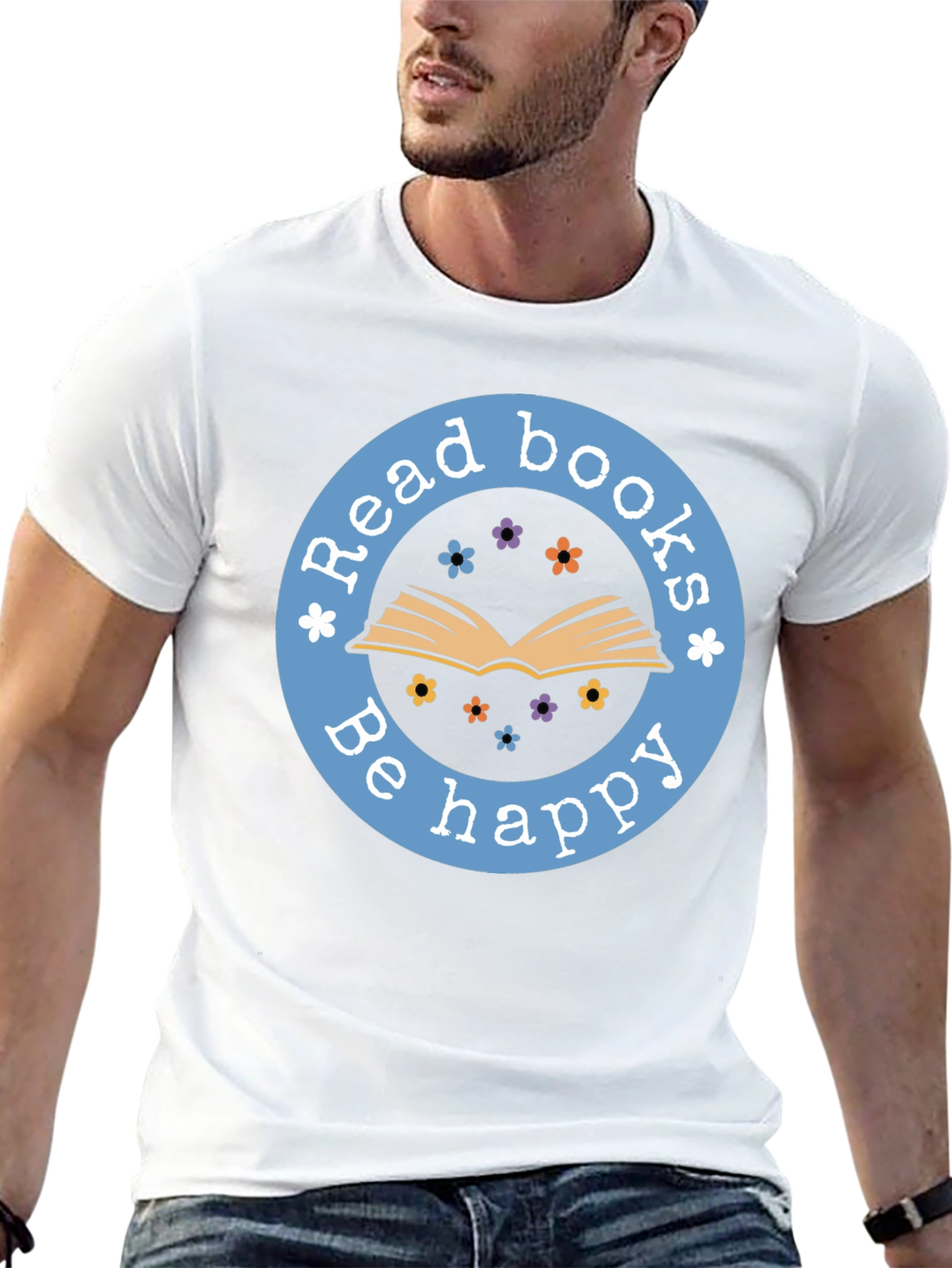 Read Books Be Happy T-Shirt