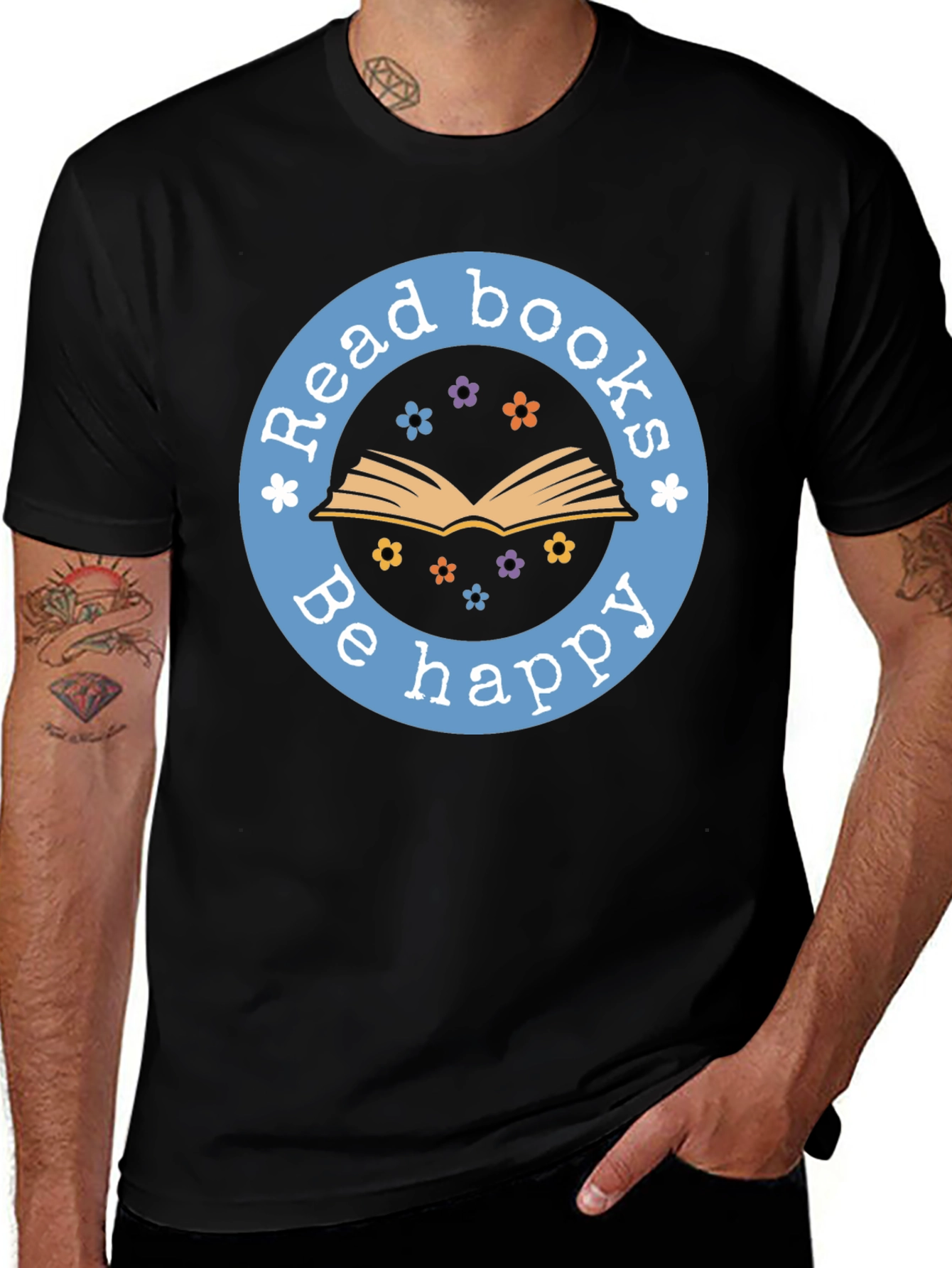 Read Books Be Happy T-Shirt