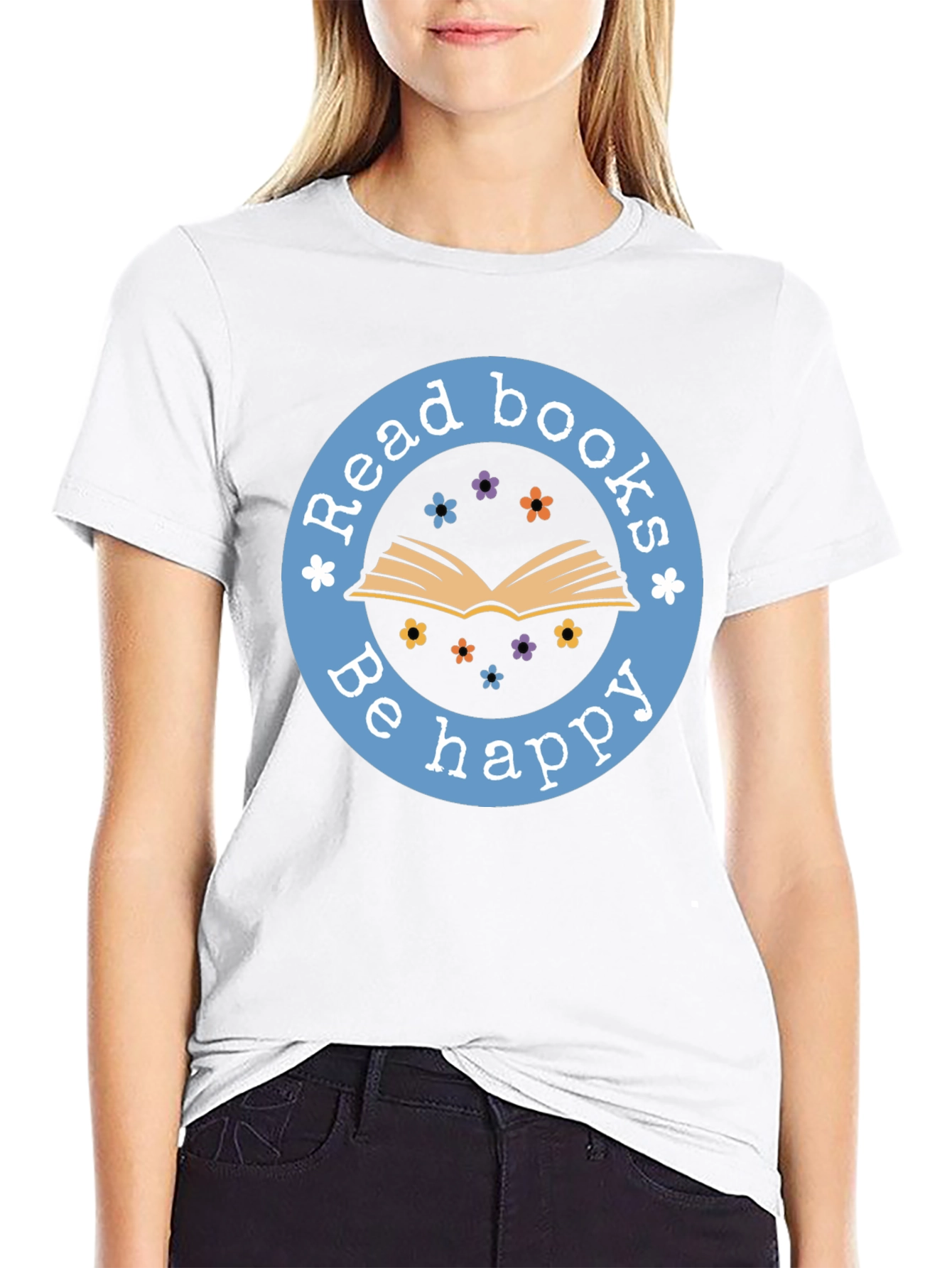 Read Books Be Happy T-Shirt