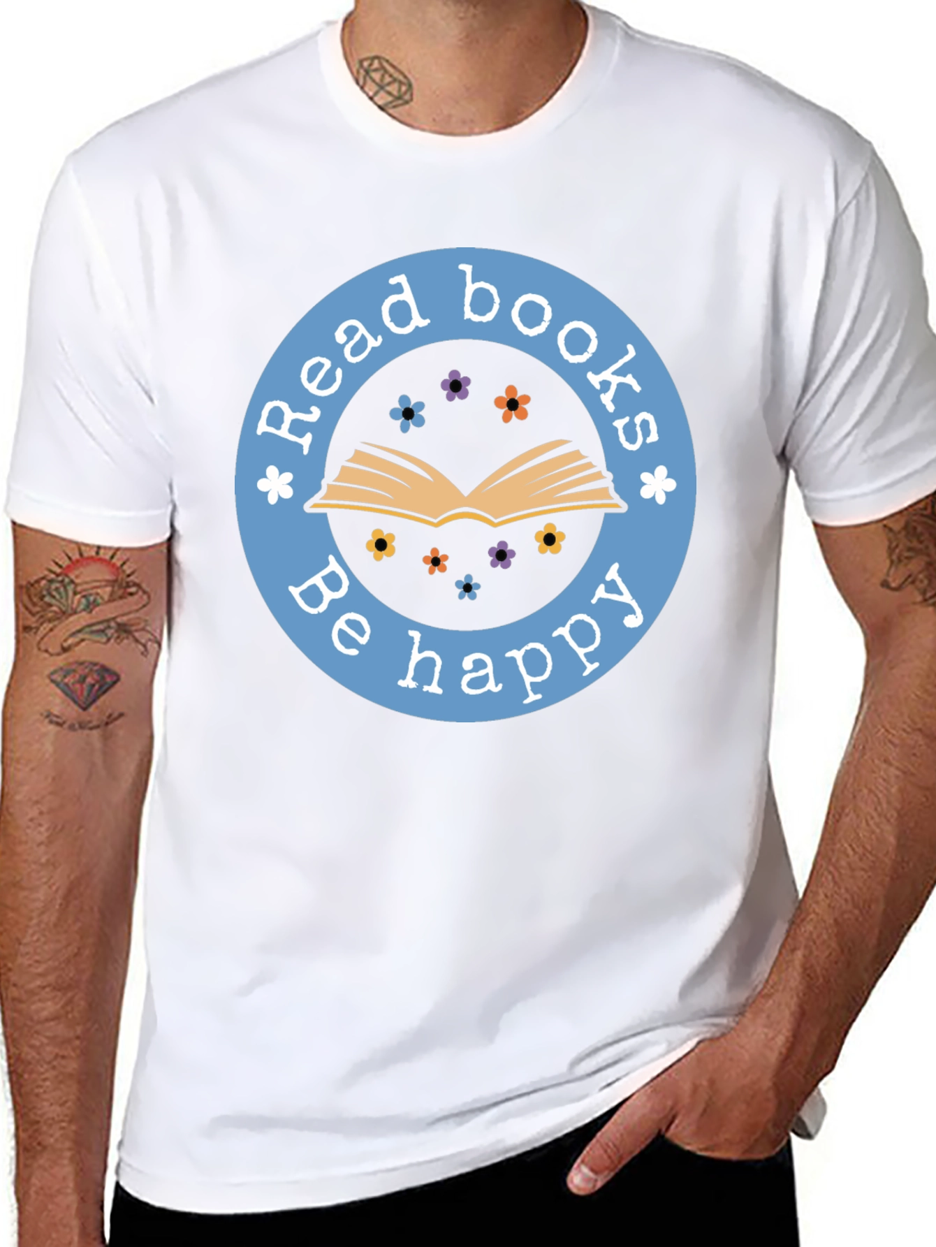 Read Books Be Happy T-Shirt