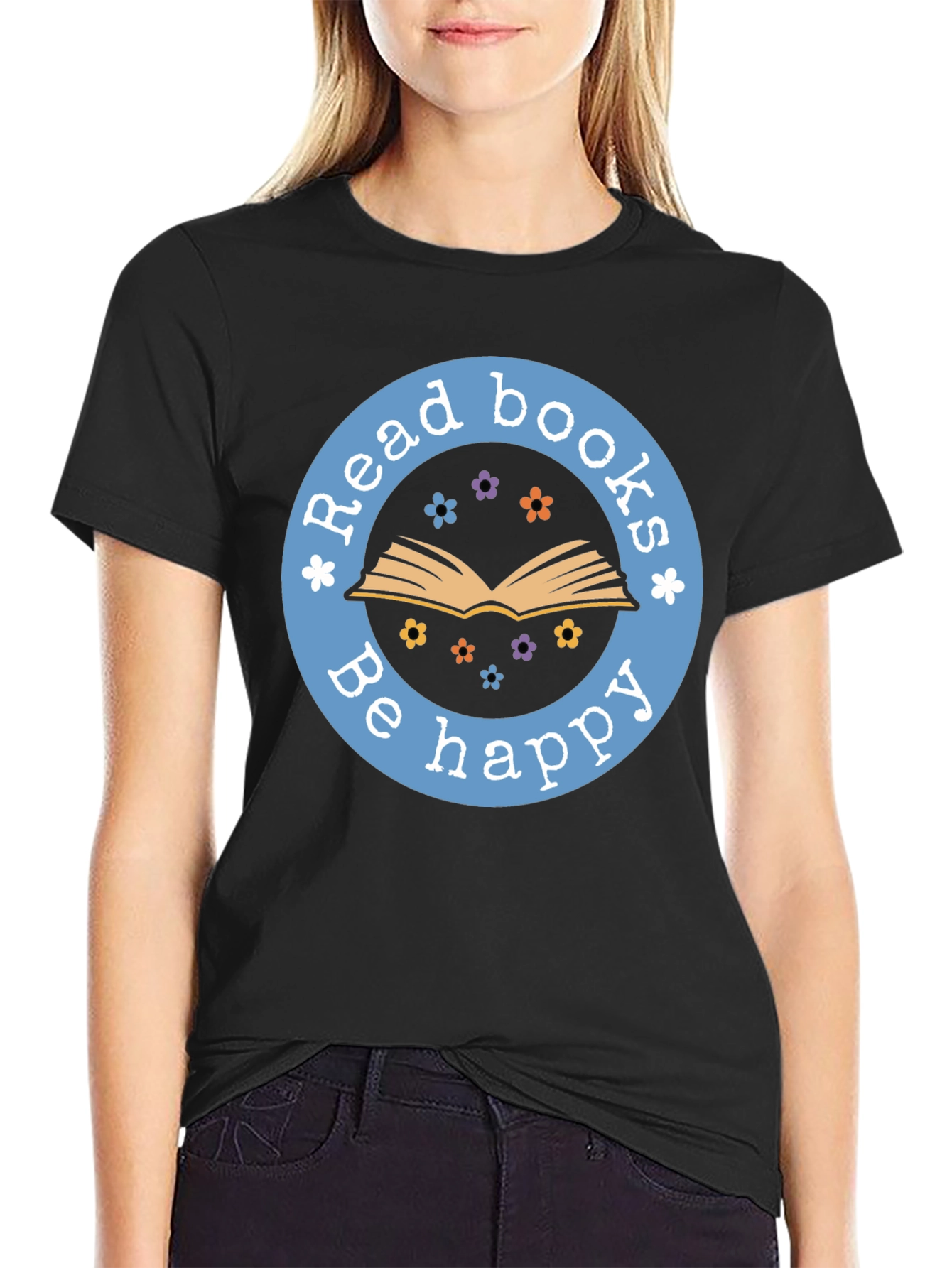 Read Books Be Happy T-Shirt