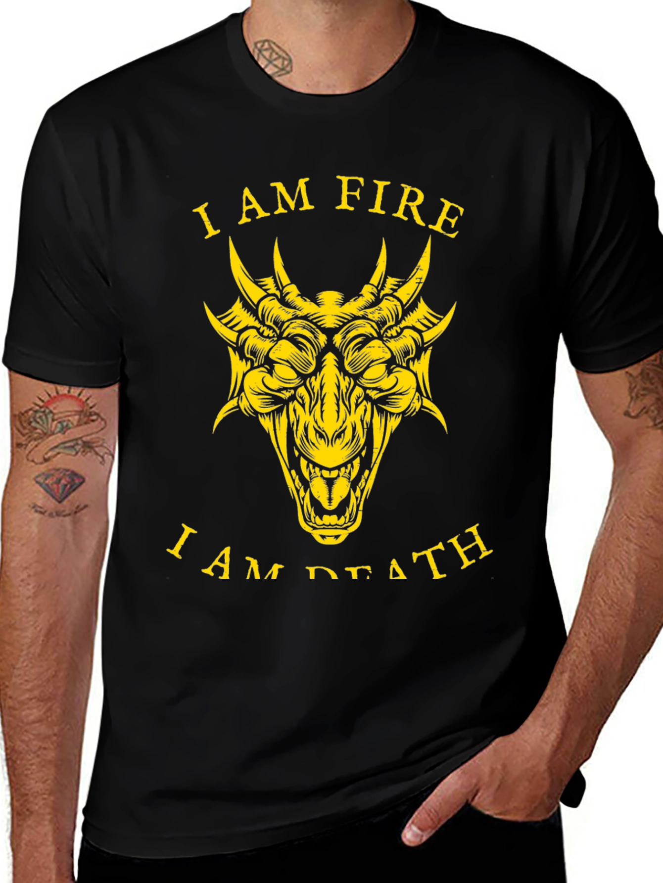 I am Fire I am Death Graphic T-Shirt