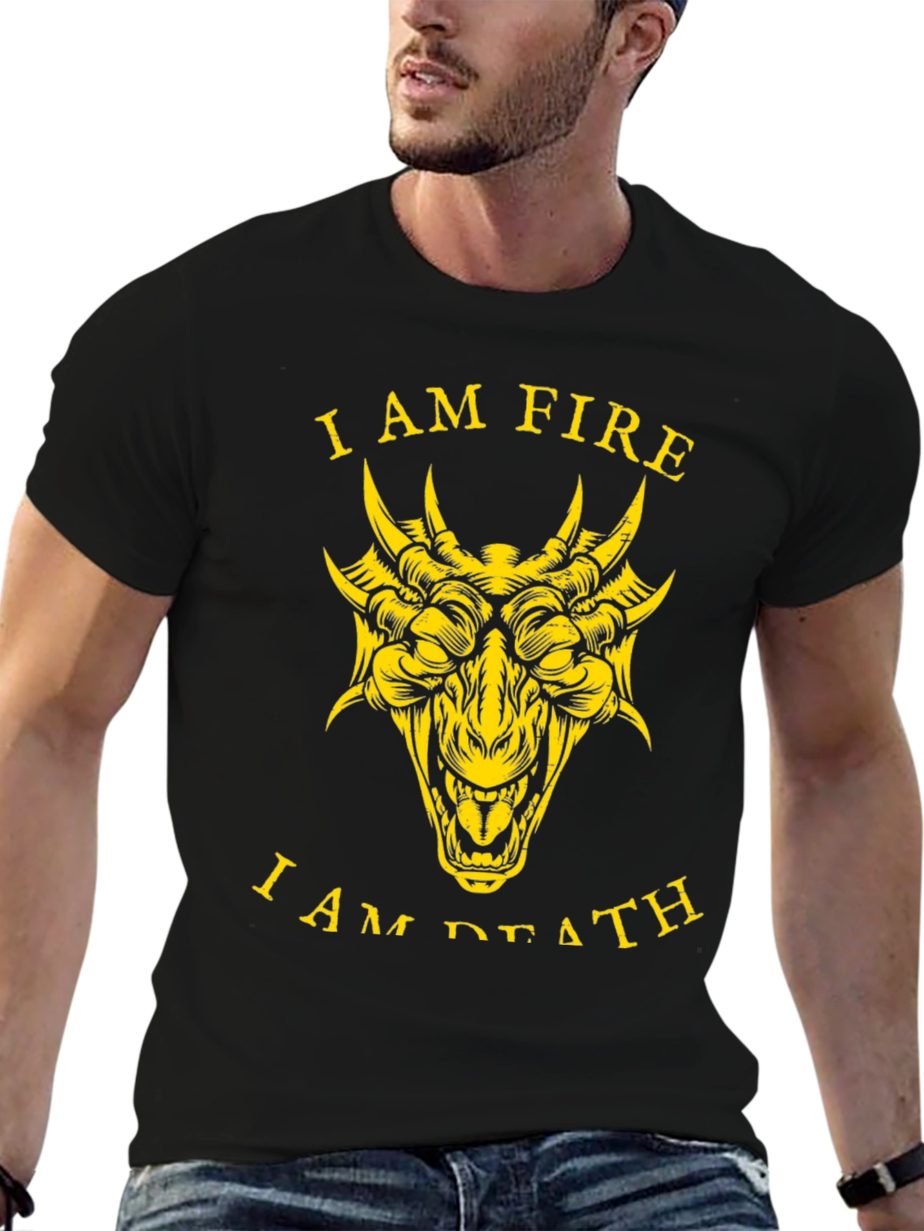 I am Fire I am Death Graphic T-Shirt
