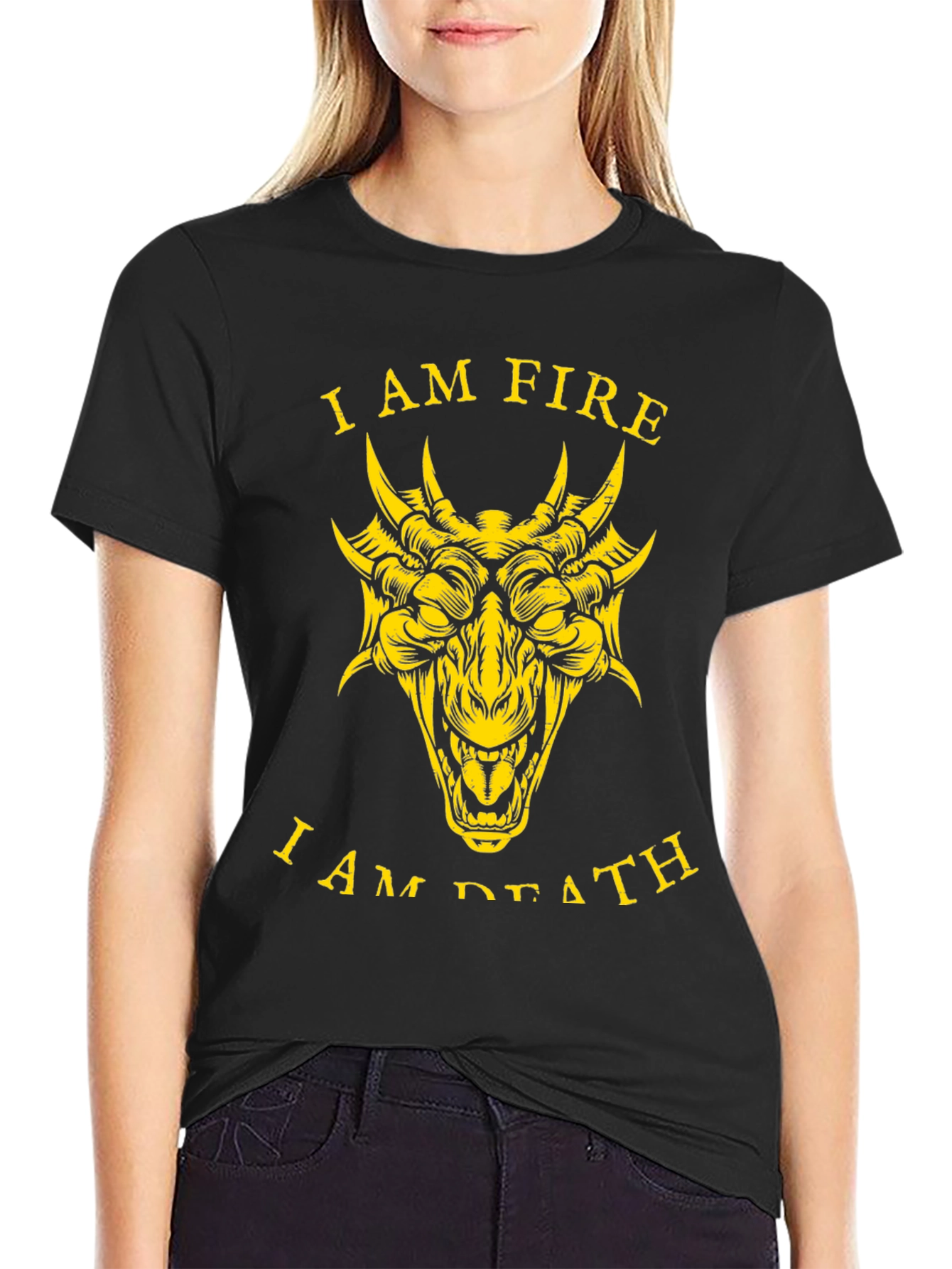 I am Fire I am Death Graphic T-Shirt