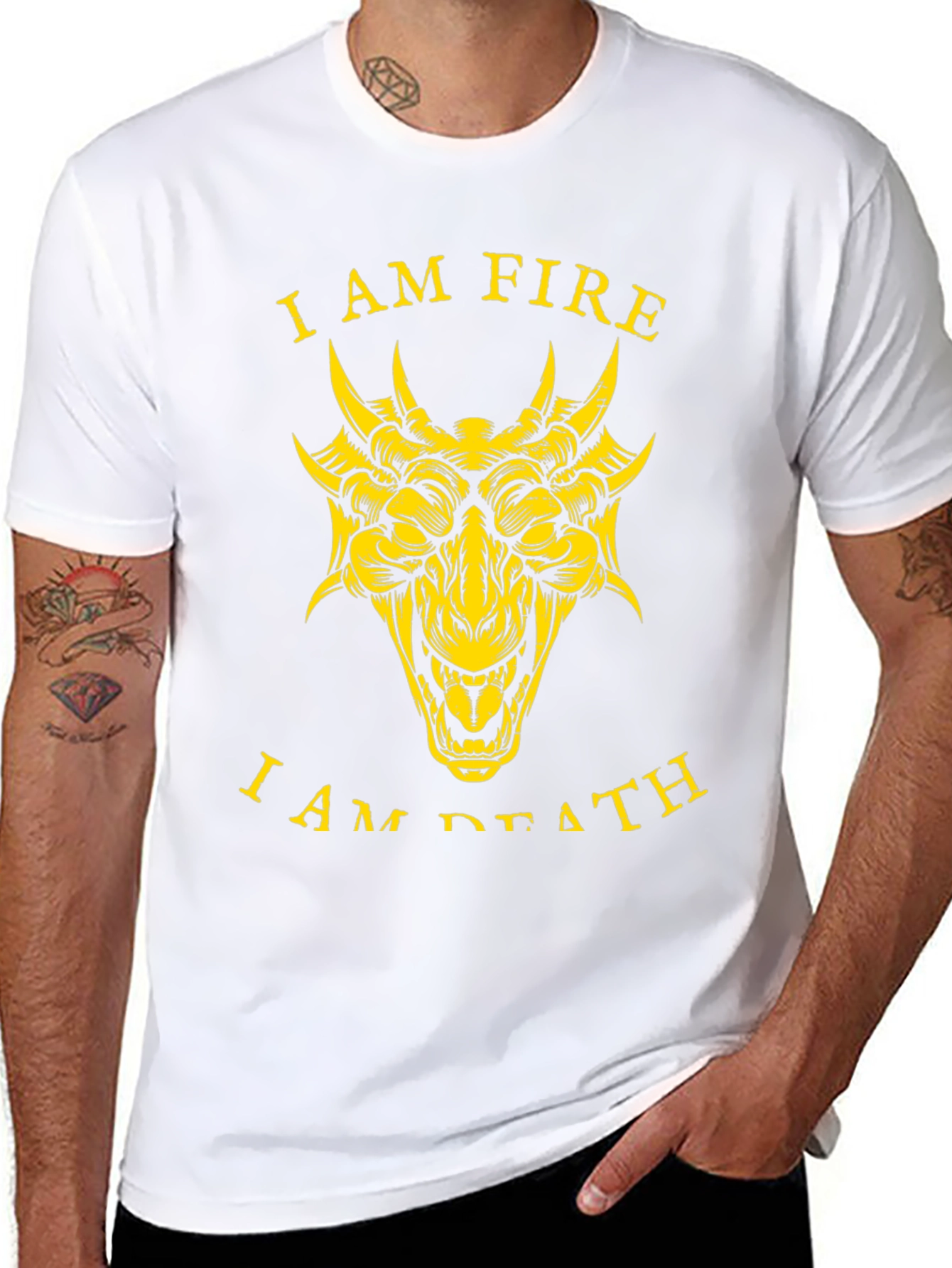 I am Fire I am Death Graphic T-Shirt