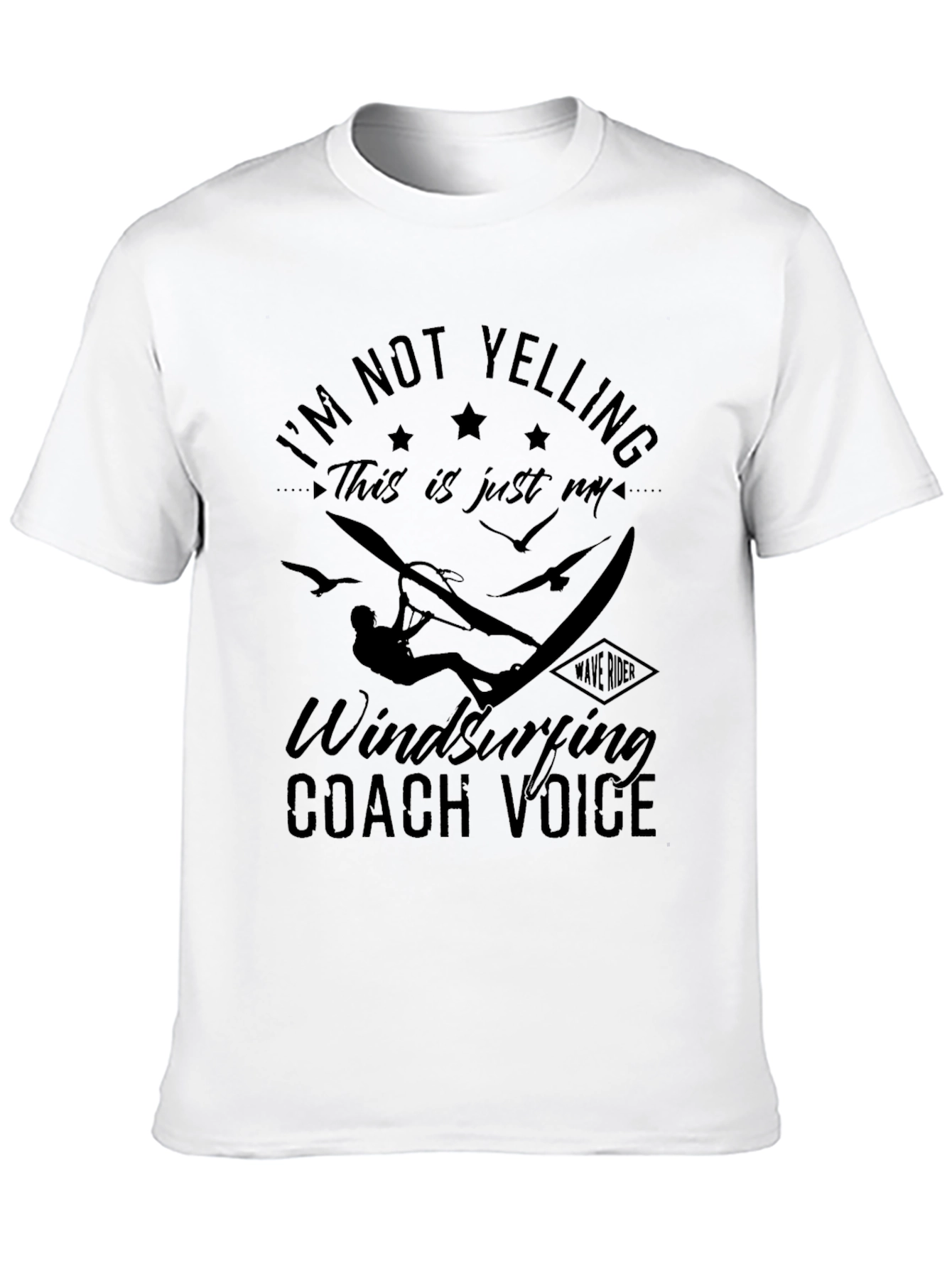 Windsurfing Coach Voice T-Shirt - Funny Saying