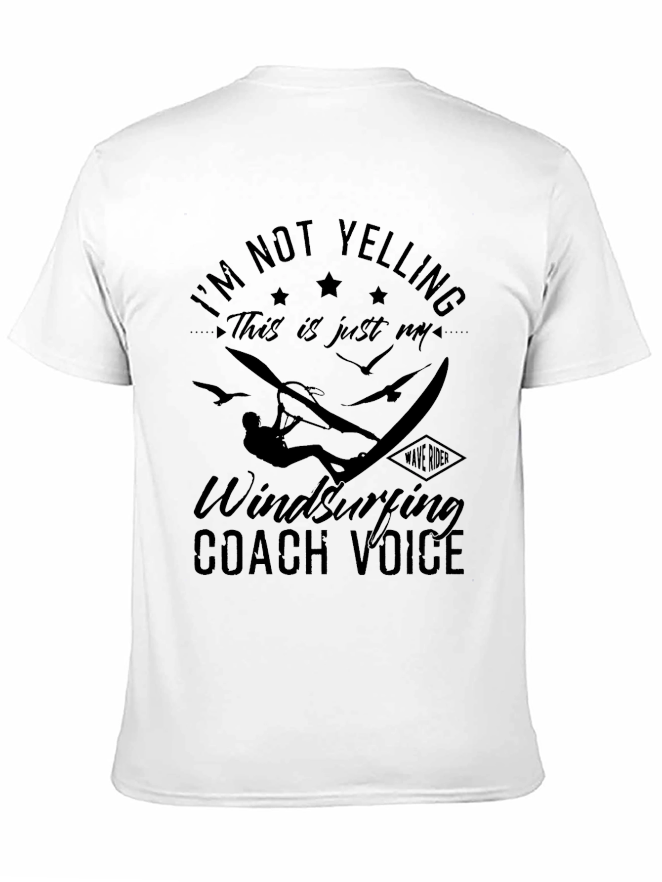 Windsurfing Coach Voice T-Shirt - Funny Saying