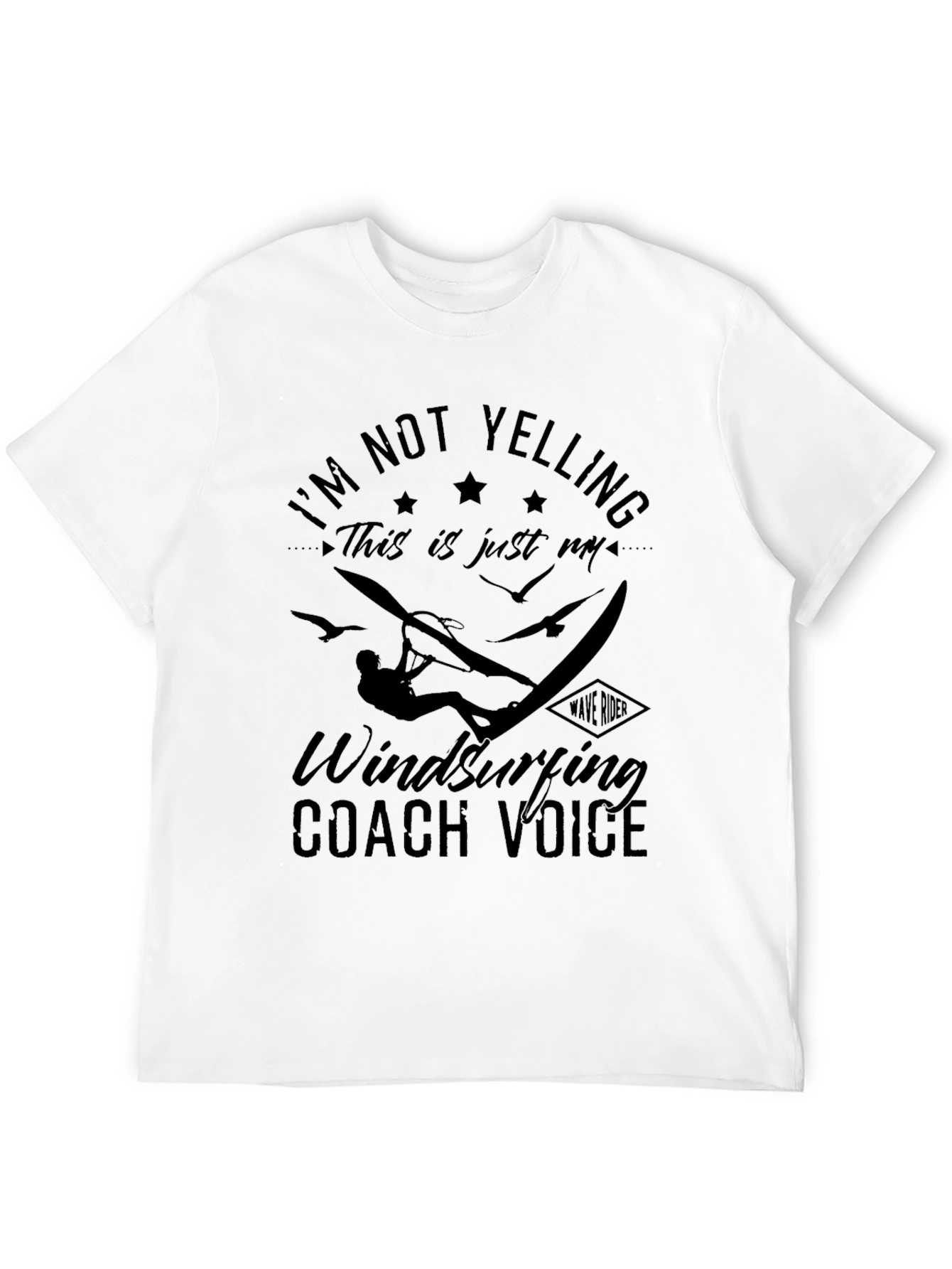 Windsurfing Coach Voice T-Shirt - Funny Saying