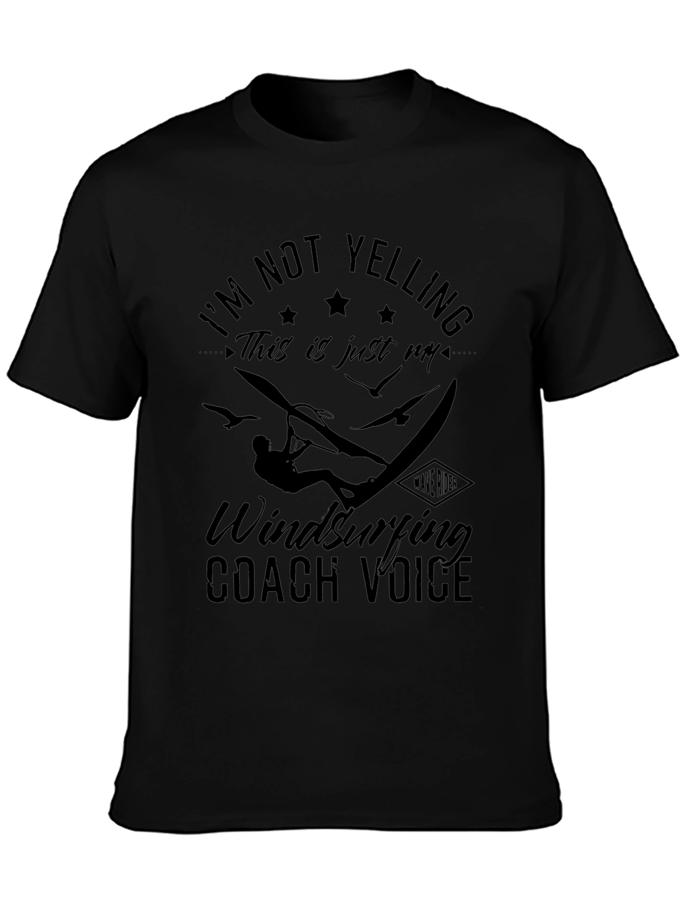 Windsurfing Coach Voice T-Shirt - Funny Saying