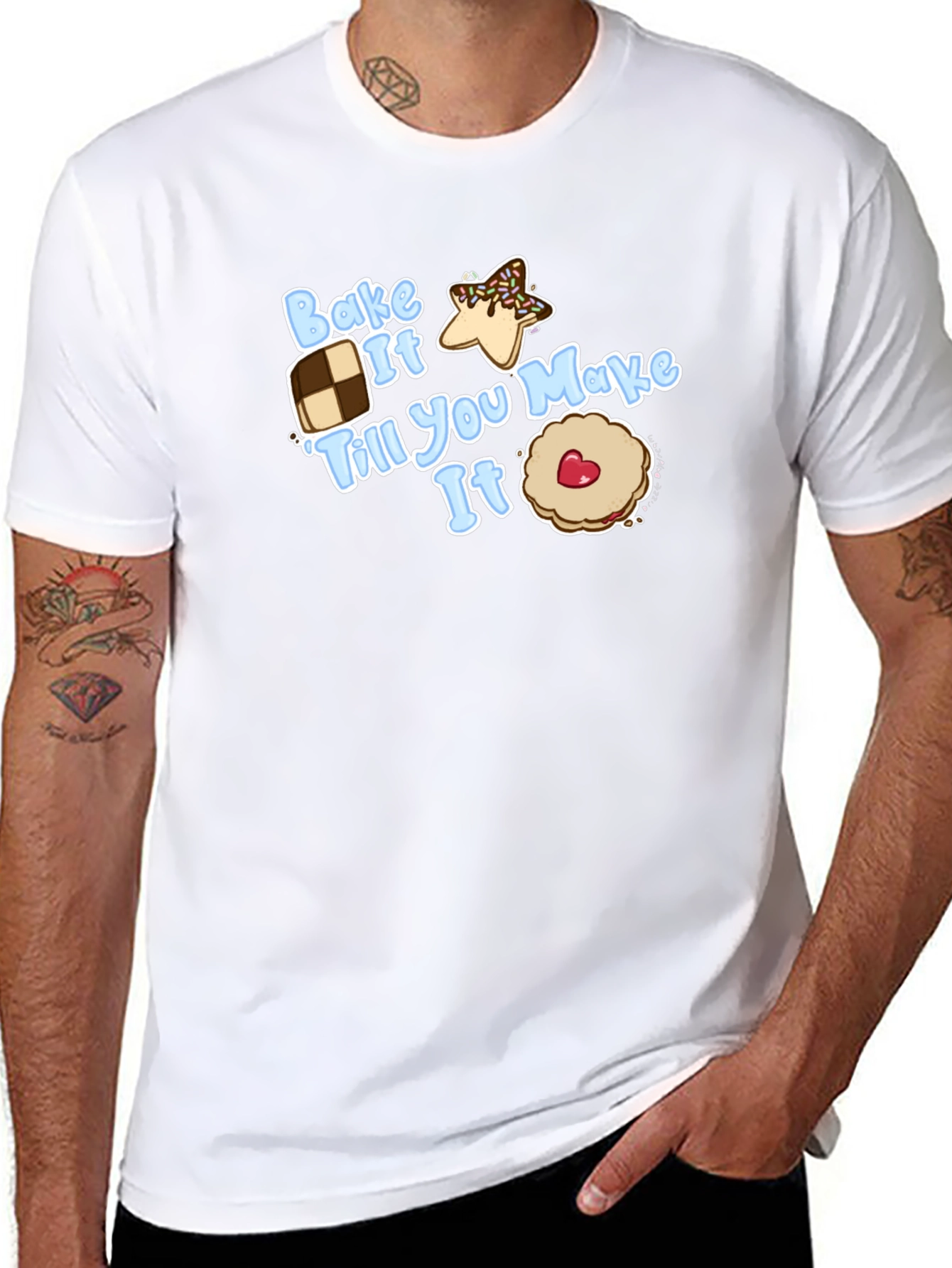 Bake It Till You Make It Funny Baking T-Shirt