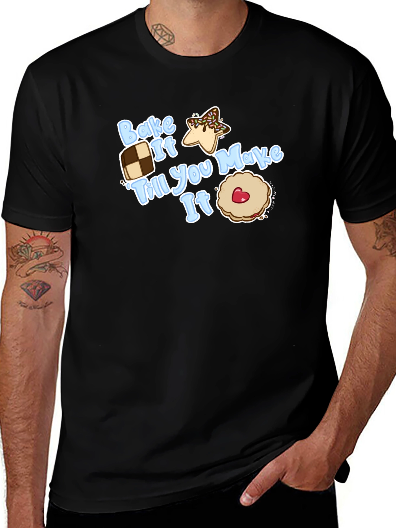 Bake It Till You Make It Funny Baking T-Shirt
