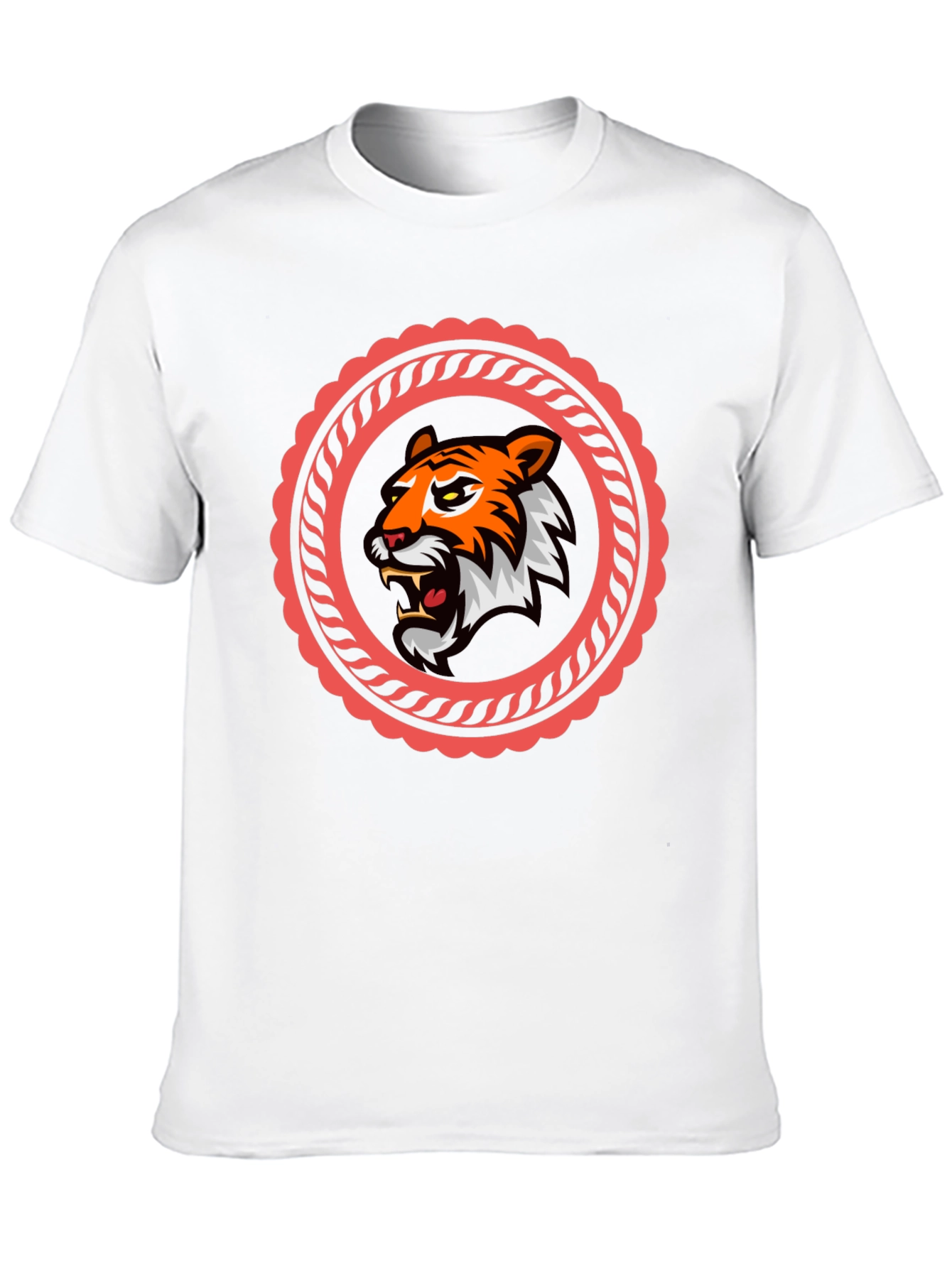Tiger Graphic Black T-Shirt