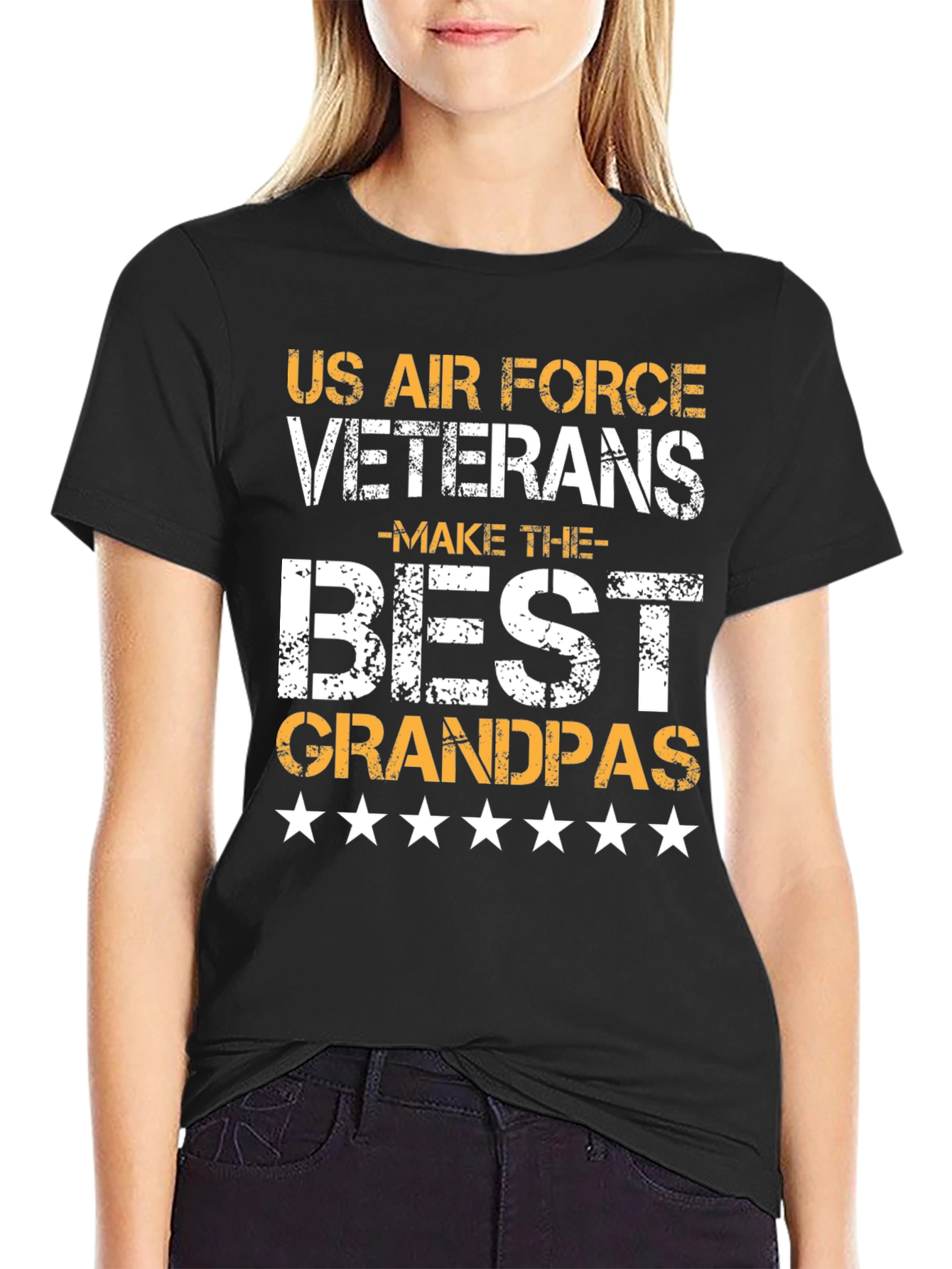 US Air Force Veterans Grandpas T-Shirt