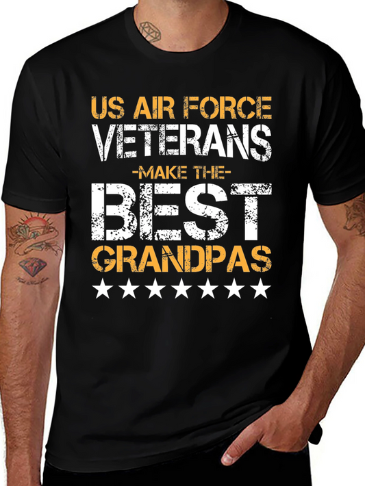 US Air Force Veterans Grandpas T-Shirt